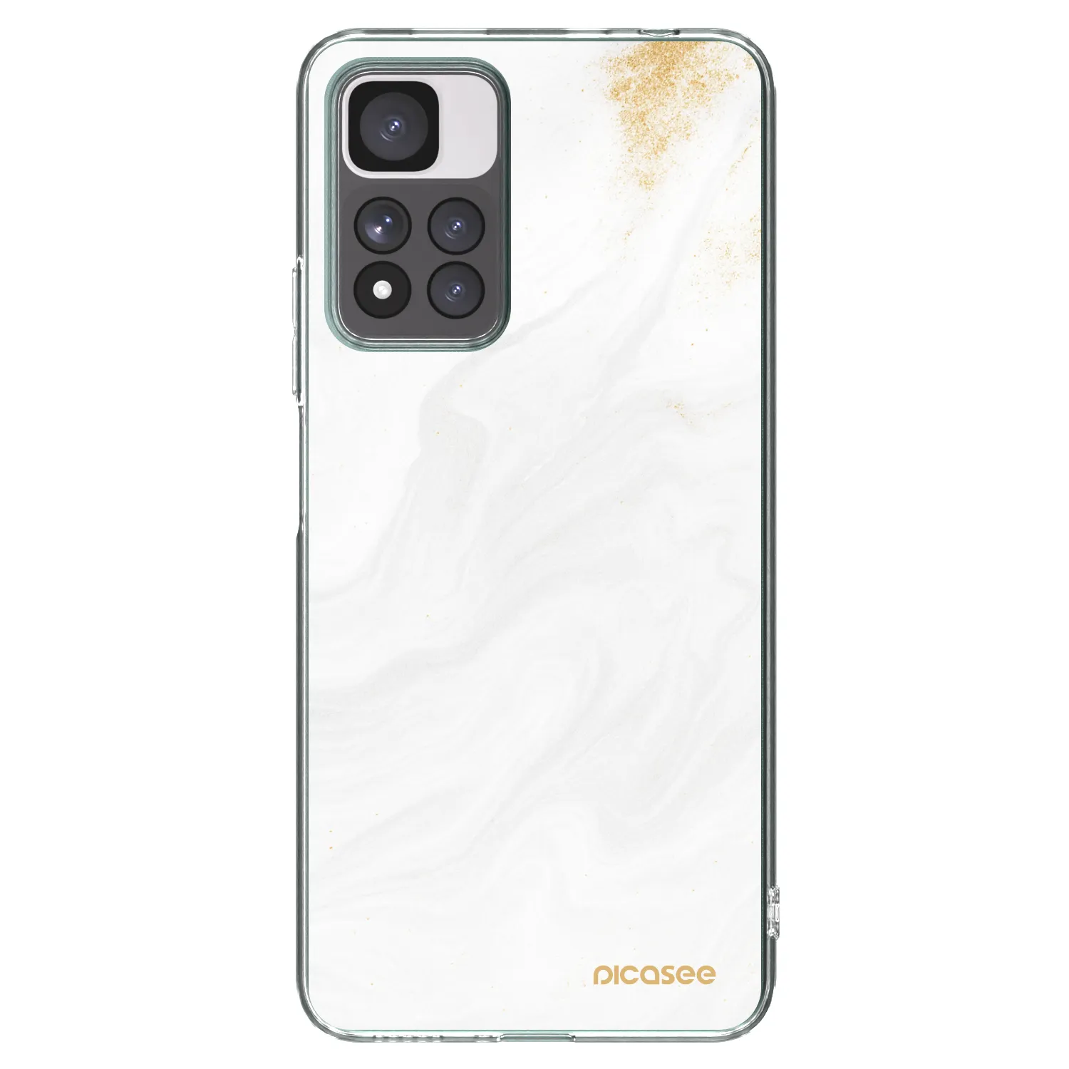 Picasee silikonski prozorni ovitek za Xiaomi Redmi Note 11 Pro+ 5G - White