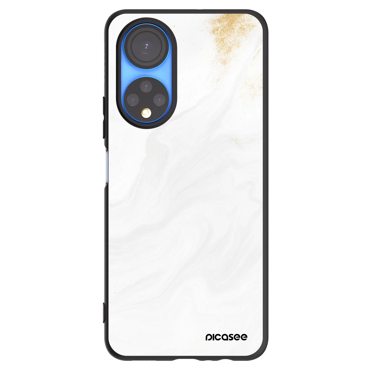 Picasee silikonski črni ovitek za Honor X7 - White