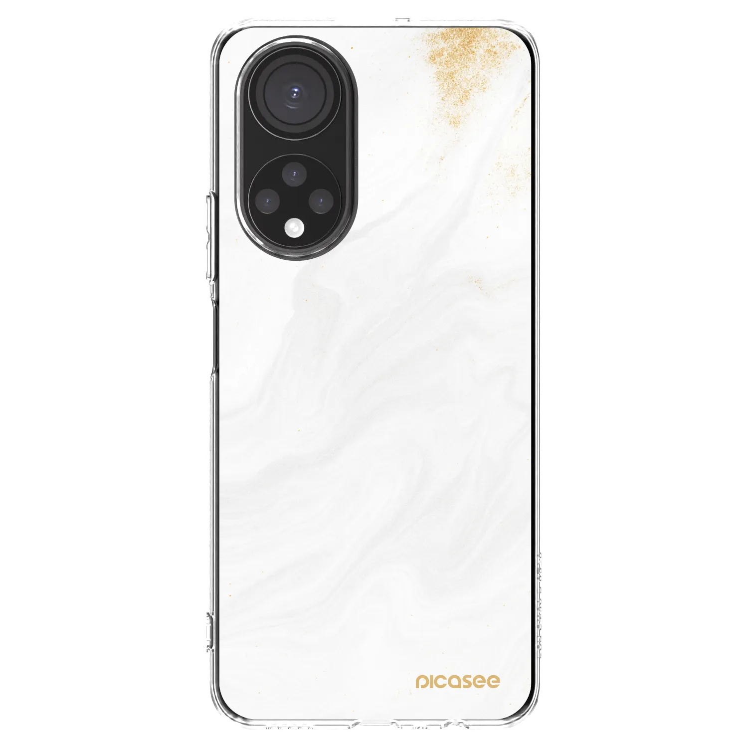 Picasee silikonski prozorni ovitek za Honor X7 - White