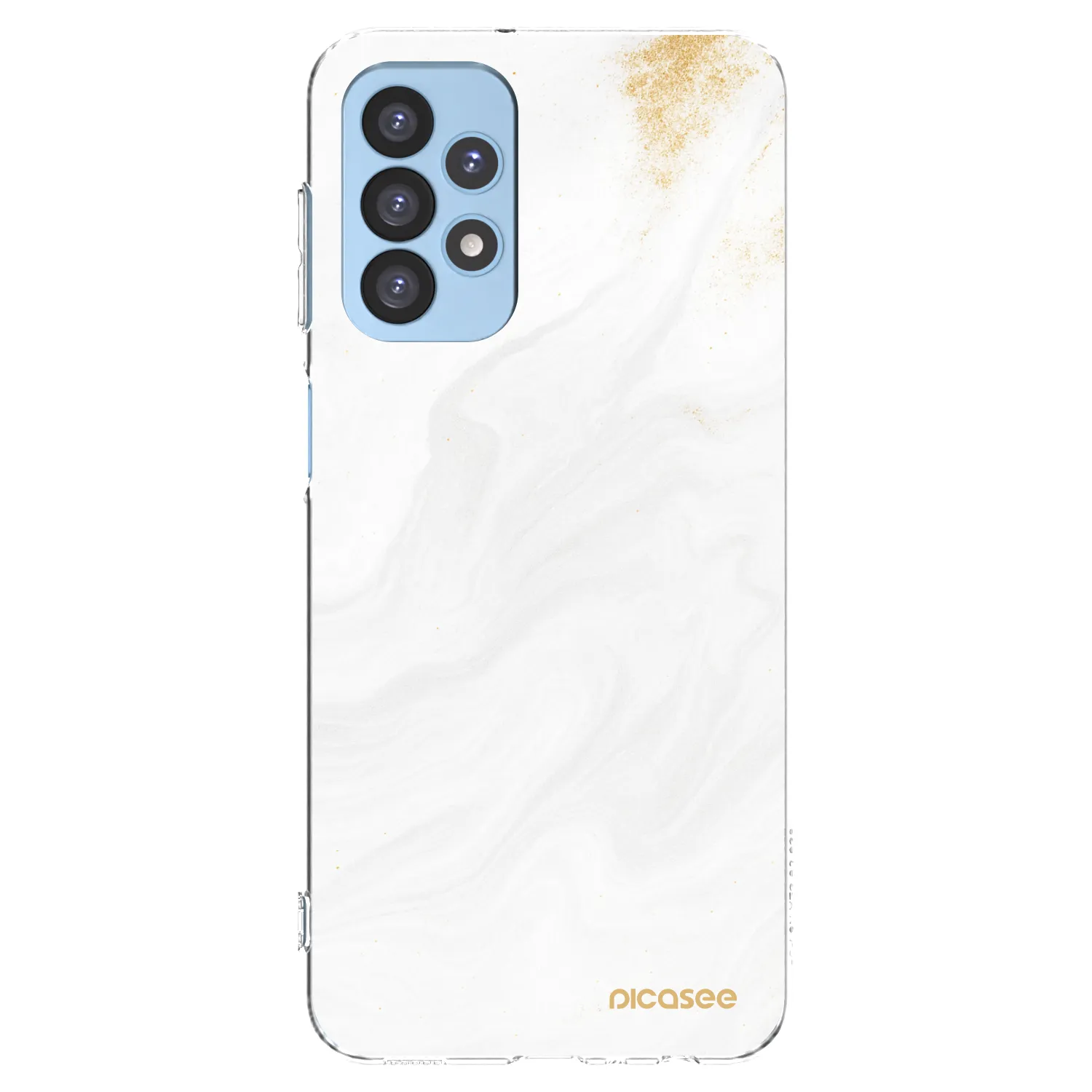 Picasee silikonski prozorni ovitek za Samsung Galaxy A23 A235F 4G - White