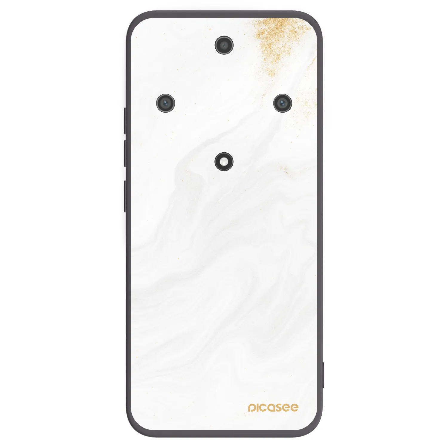 Picasee silikonski črni ovitek za Honor Magic5 Lite 5G - White