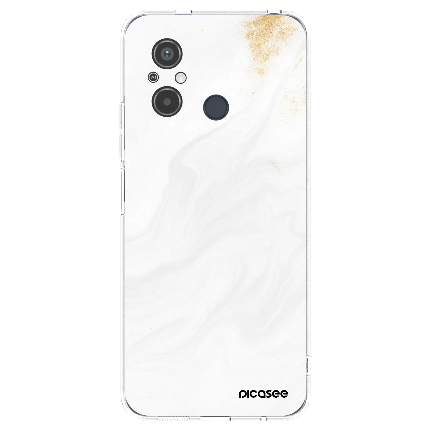 Picasee silikonski prozorni ovitek za Xiaomi Redmi 12C - White