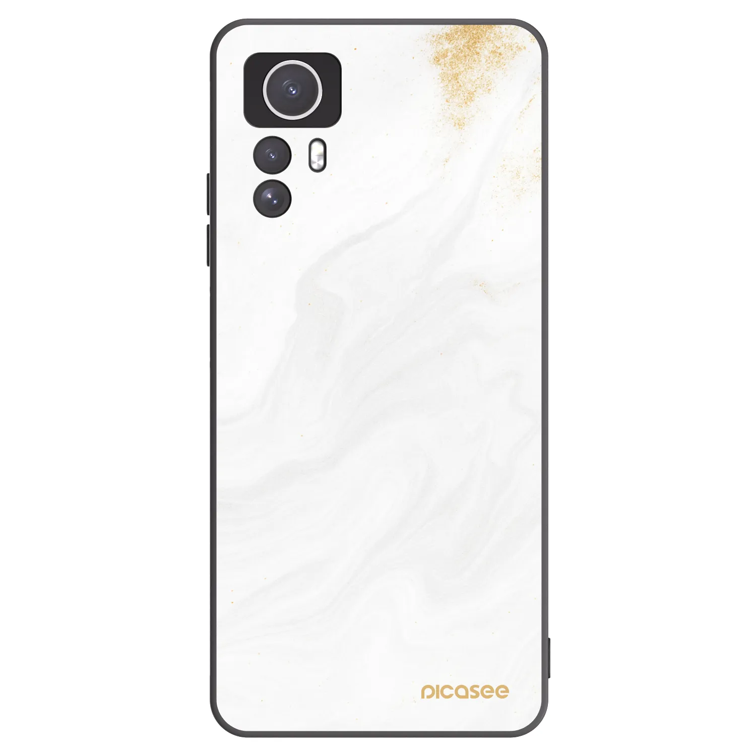 Picasee silikonski črni ovitek za Xiaomi Redmi Note 12S - White