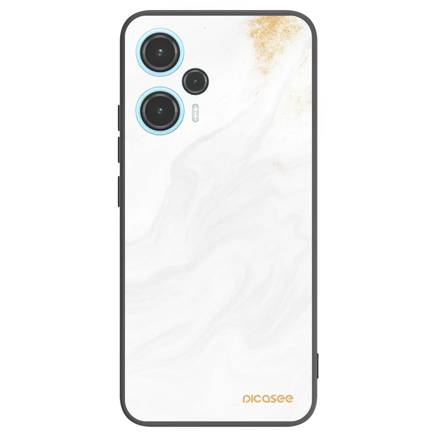 Picasee silikonski črni ovitek za Xiaomi Poco F5 - White