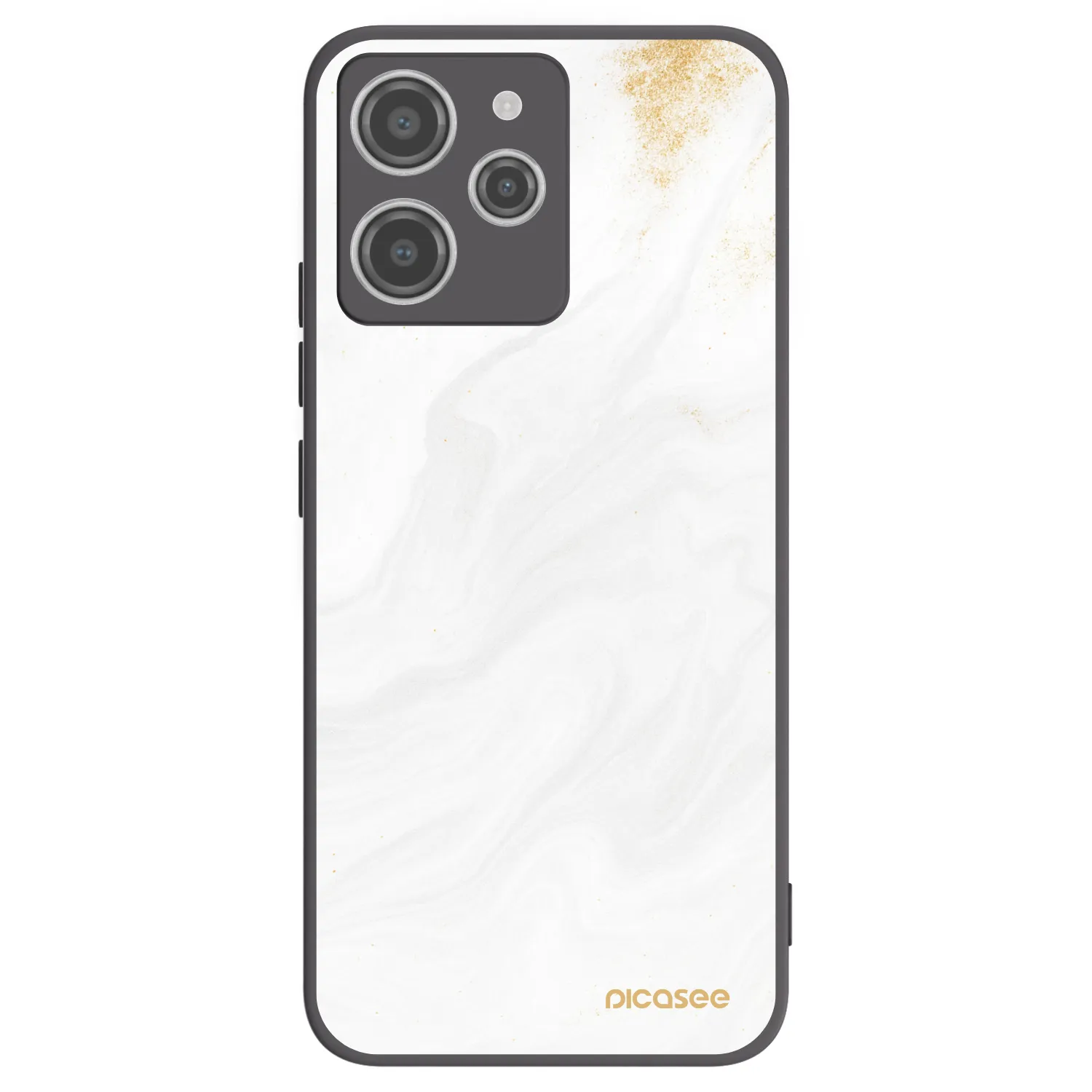 Picasee silikonski črni ovitek za Xiaomi Redmi 12 4G - White