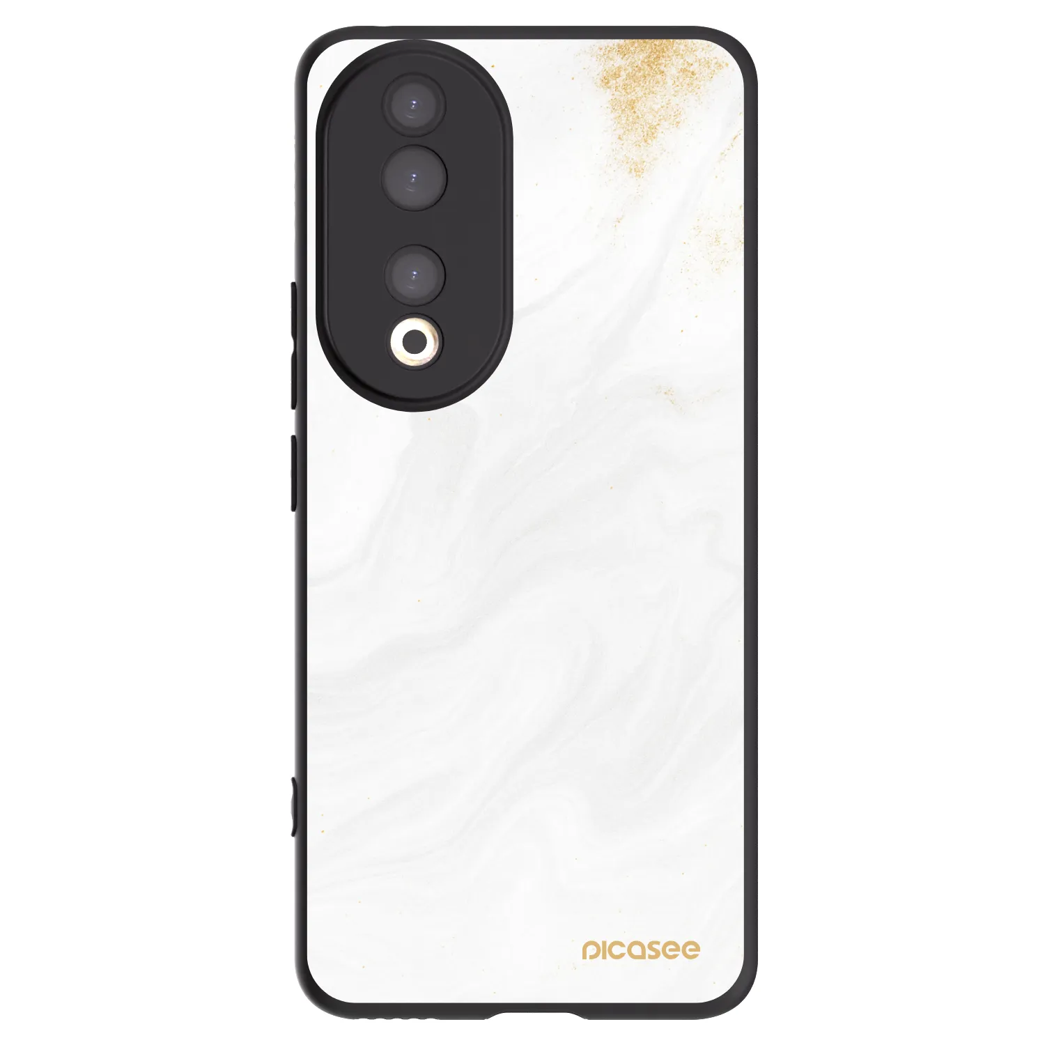 Picasee silikonski črni ovitek za Honor 90 5G - White