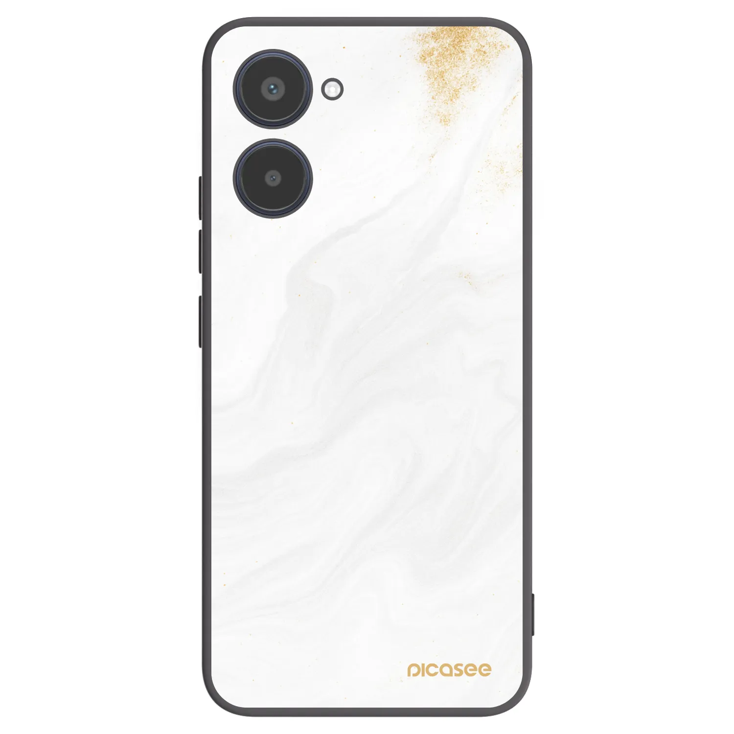 Picasee silikonski črni ovitek za Realme 10 4G - White