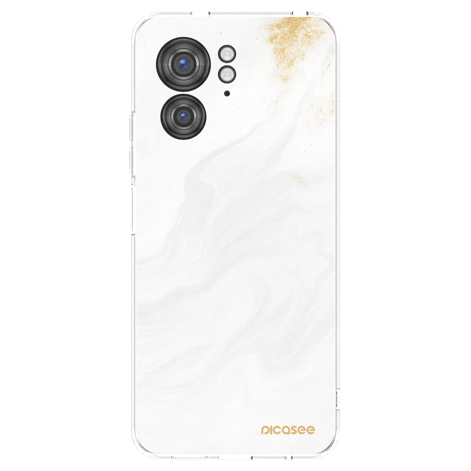 Picasee silikonski prozorni ovitek za Motorola Edge 40 - White
