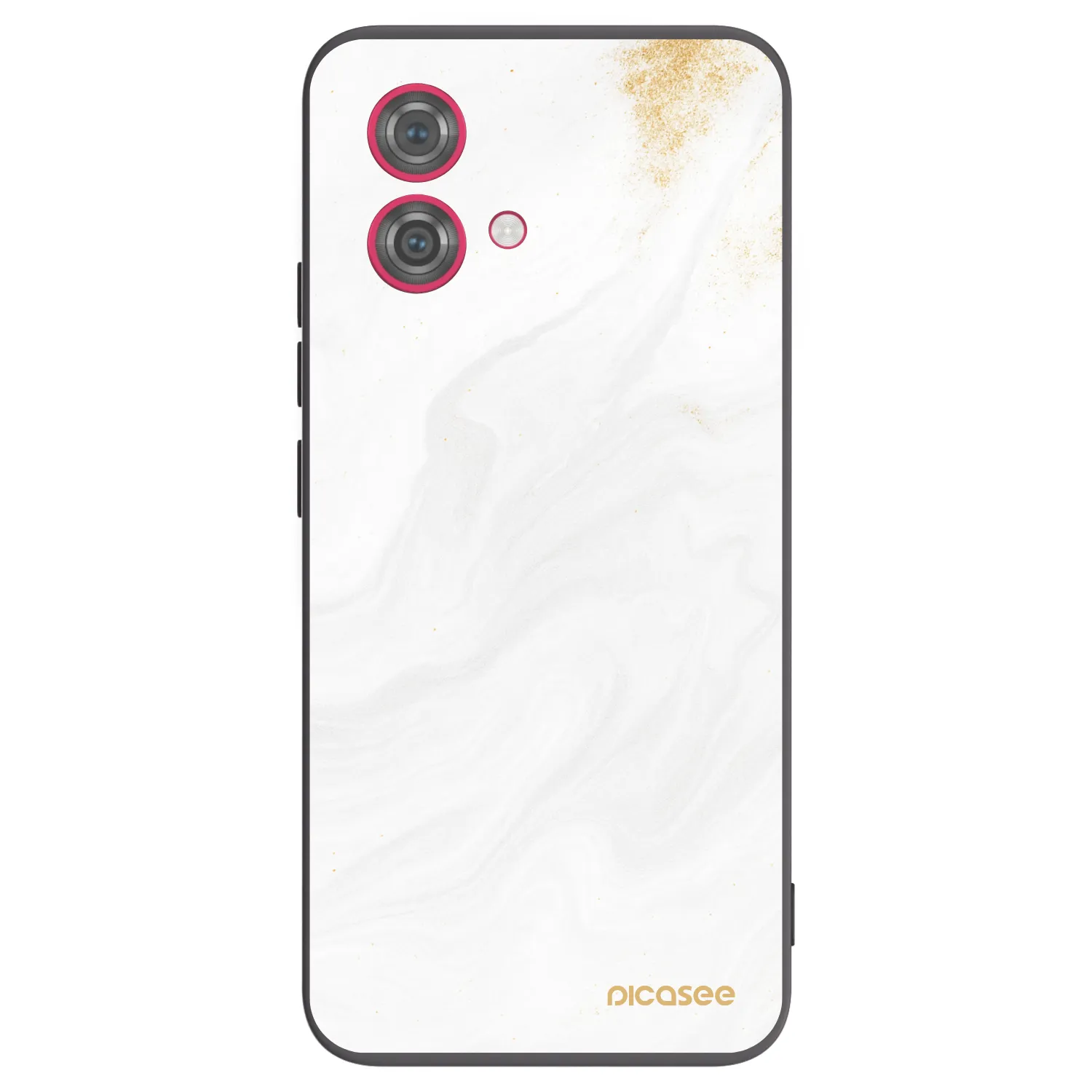 Picasee silikonski črni ovitek za Motorola Moto G84 5G - White