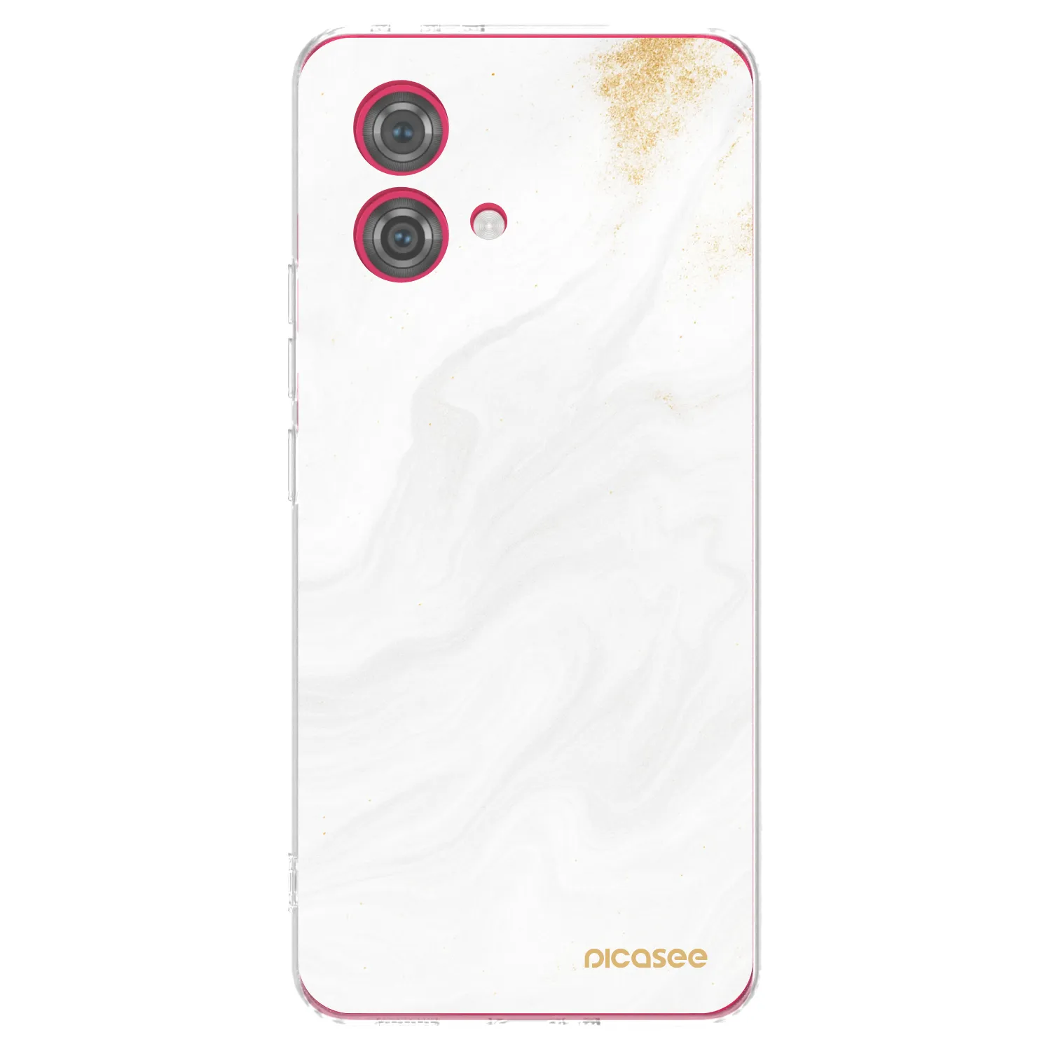 Picasee silikonski prozorni ovitek za Motorola Moto G84 5G - White