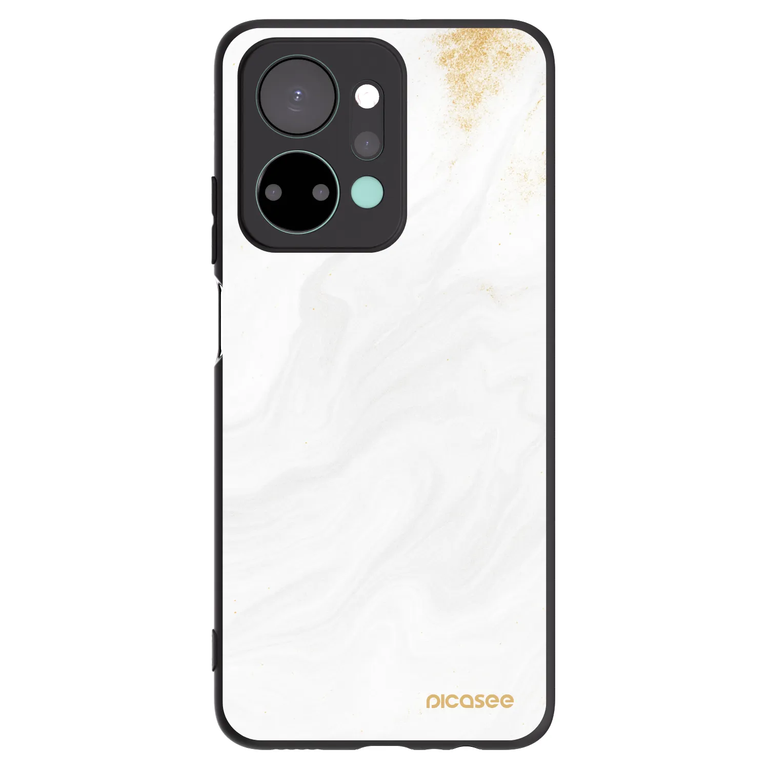 Picasee silikonski črni ovitek za Honor X7a - White