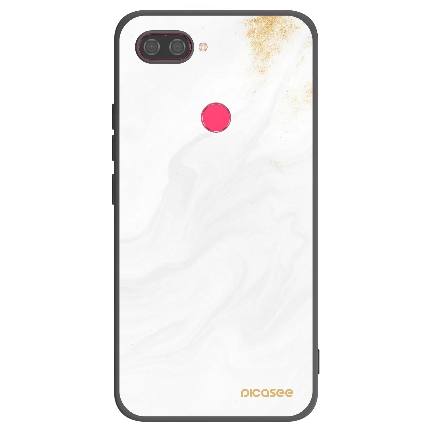 Picasee silikonski črni ovitek za Xiaomi Mi 8 Lite - White