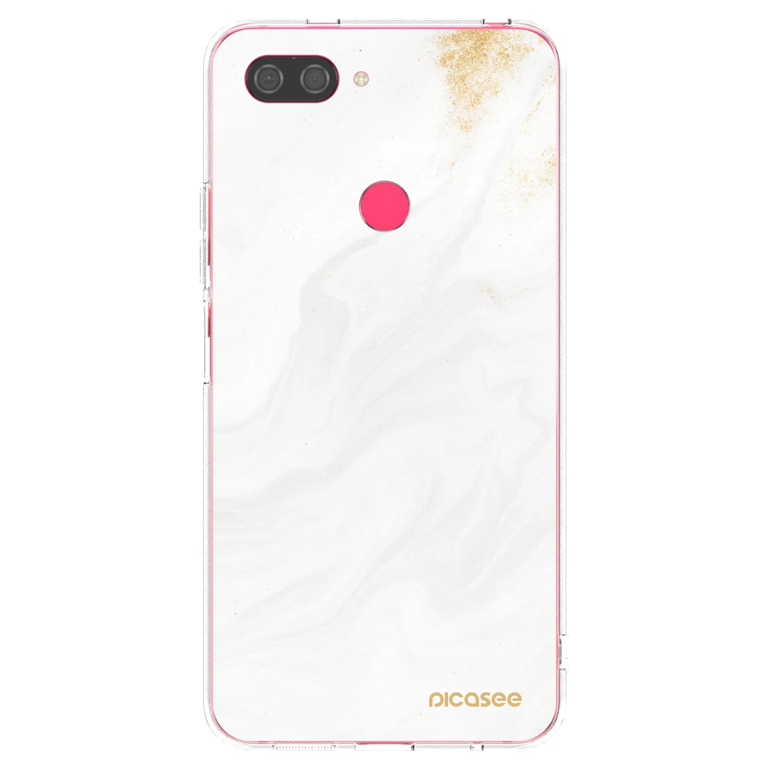 Picasee silikonski prozorni ovitek za Xiaomi Mi 8 Lite - White