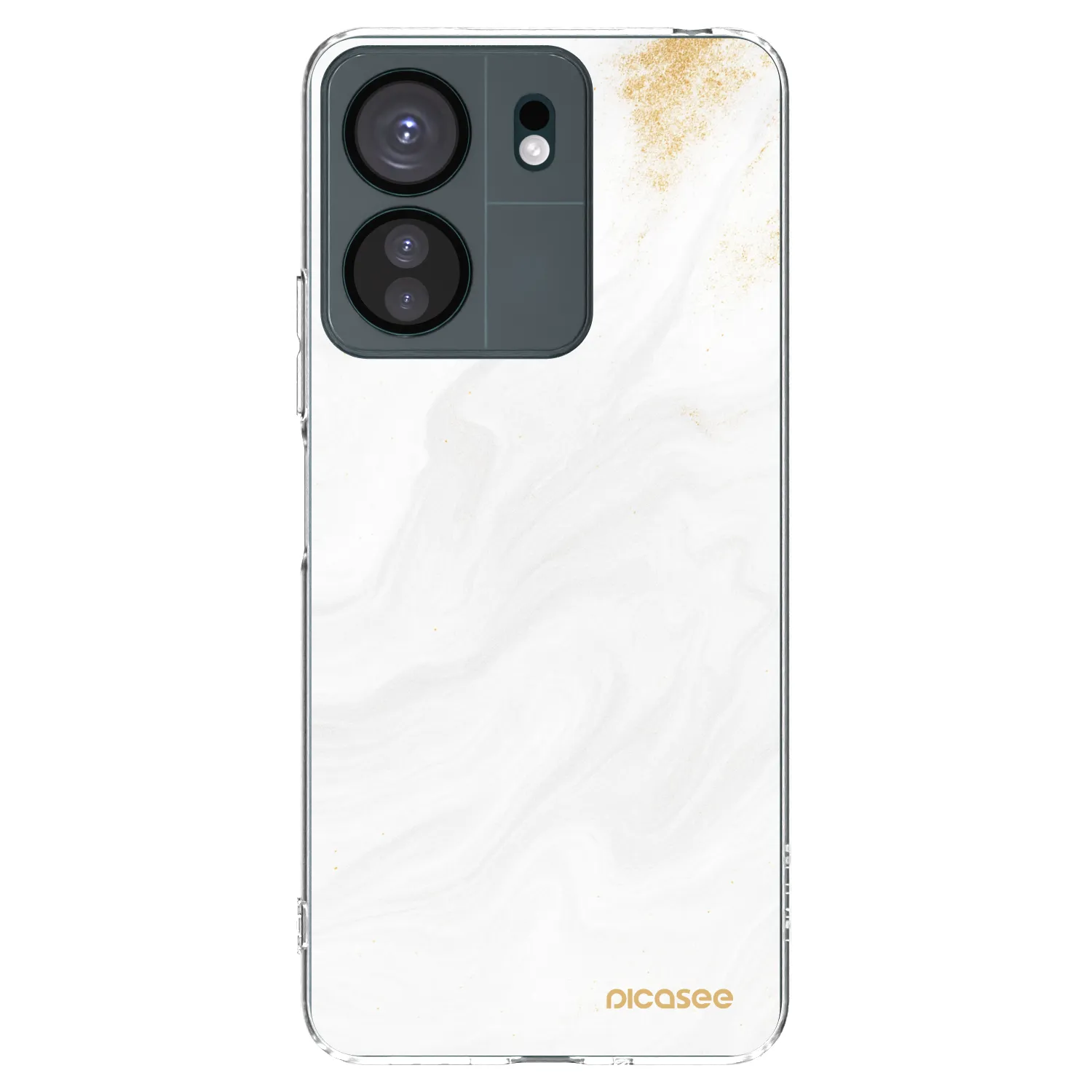 Picasee silikonski prozorni ovitek za Xiaomi Redmi 13C 4G - White