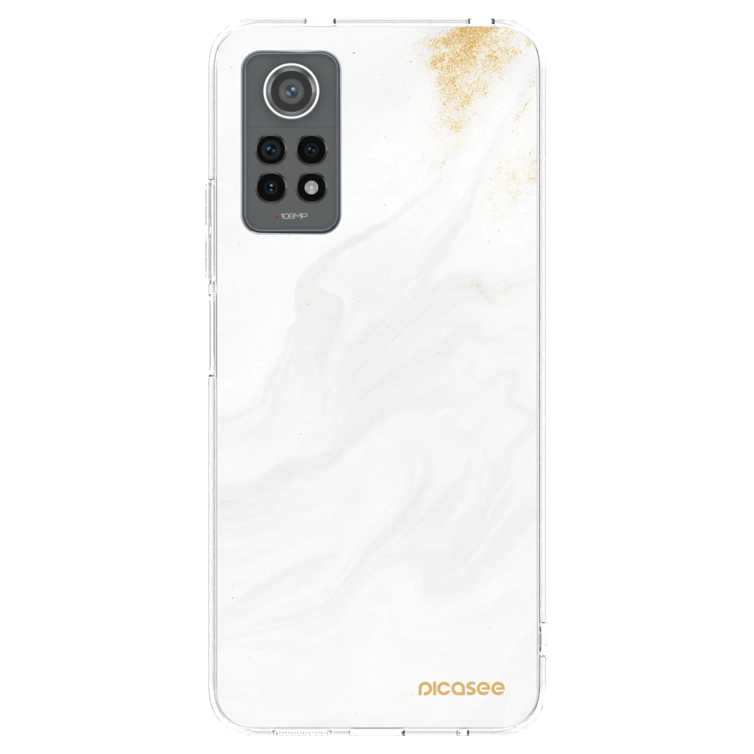 Picasee silikonski prozorni ovitek za Xiaomi Redmi Note 12 Pro 4G - White