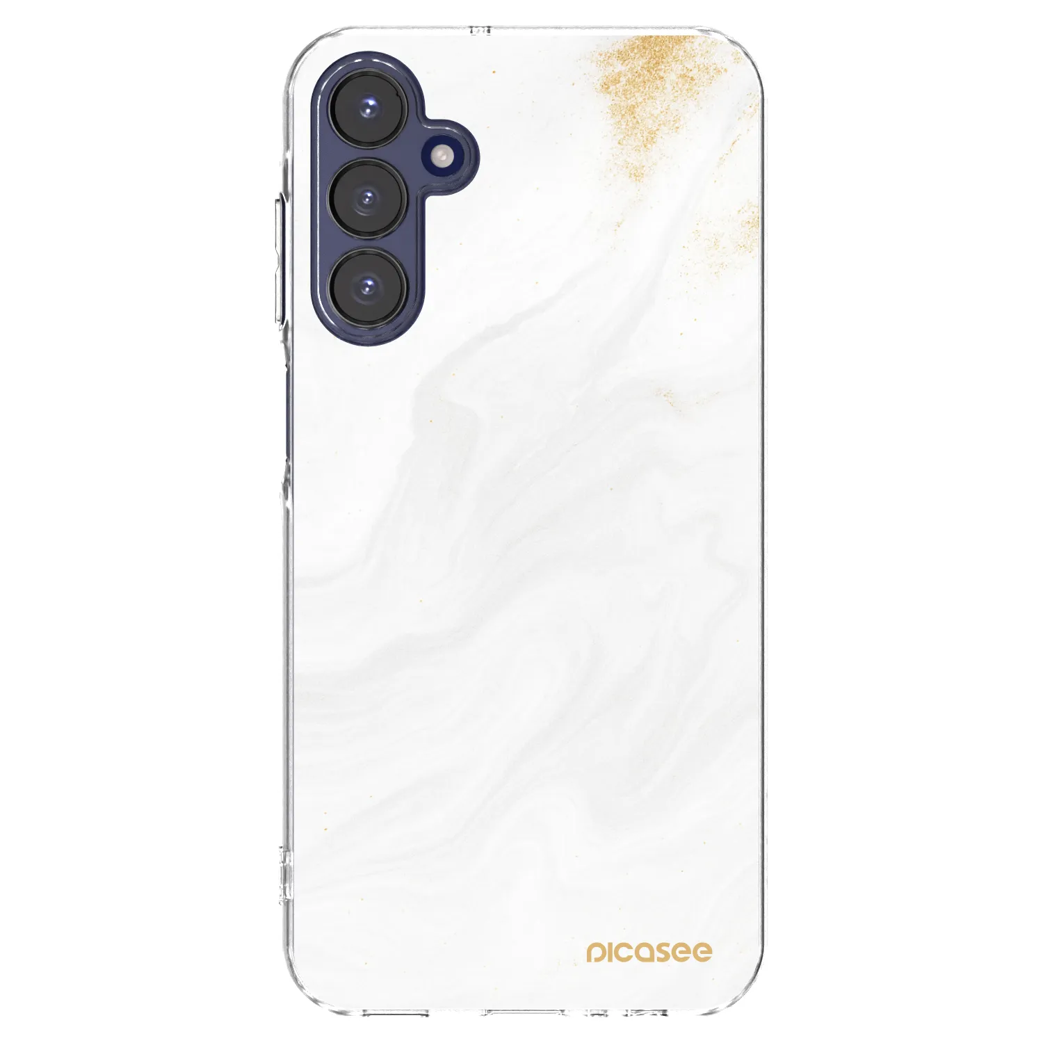 Picasee silikonski prozorni ovitek za Samsung Galaxy A15 A155F 4G - White