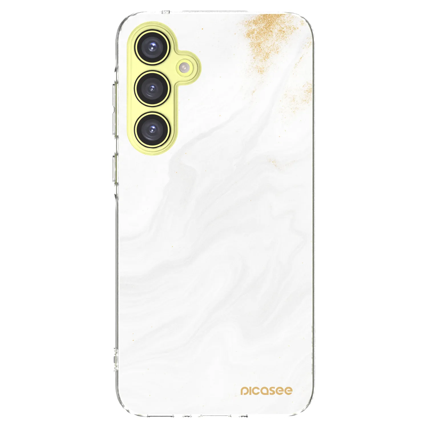 Picasee silikonski prozorni ovitek za Samsung Galaxy A35 5G A356B - White