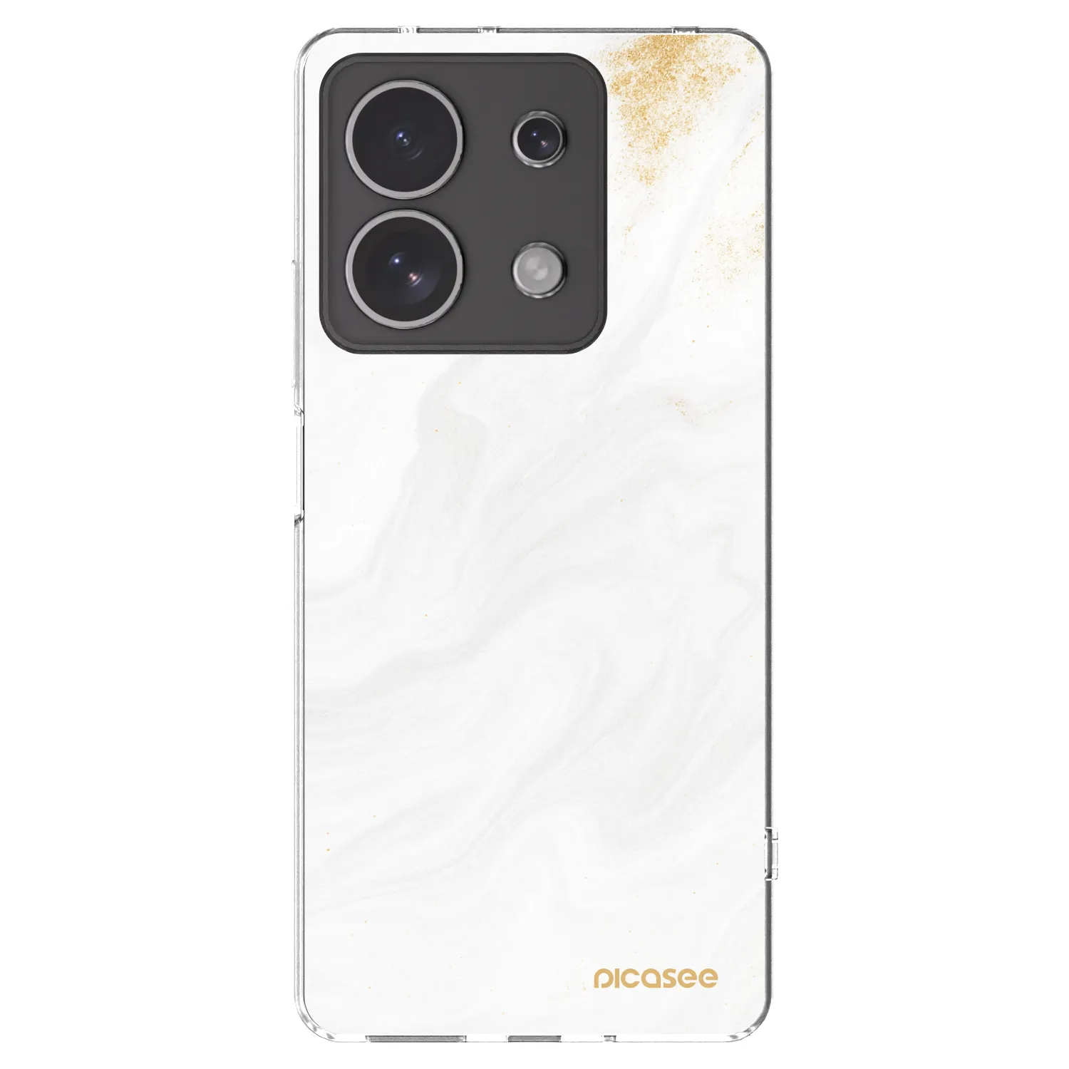 Picasee silikonski prozorni ovitek za Xiaomi Redmi Note 13 4G - White