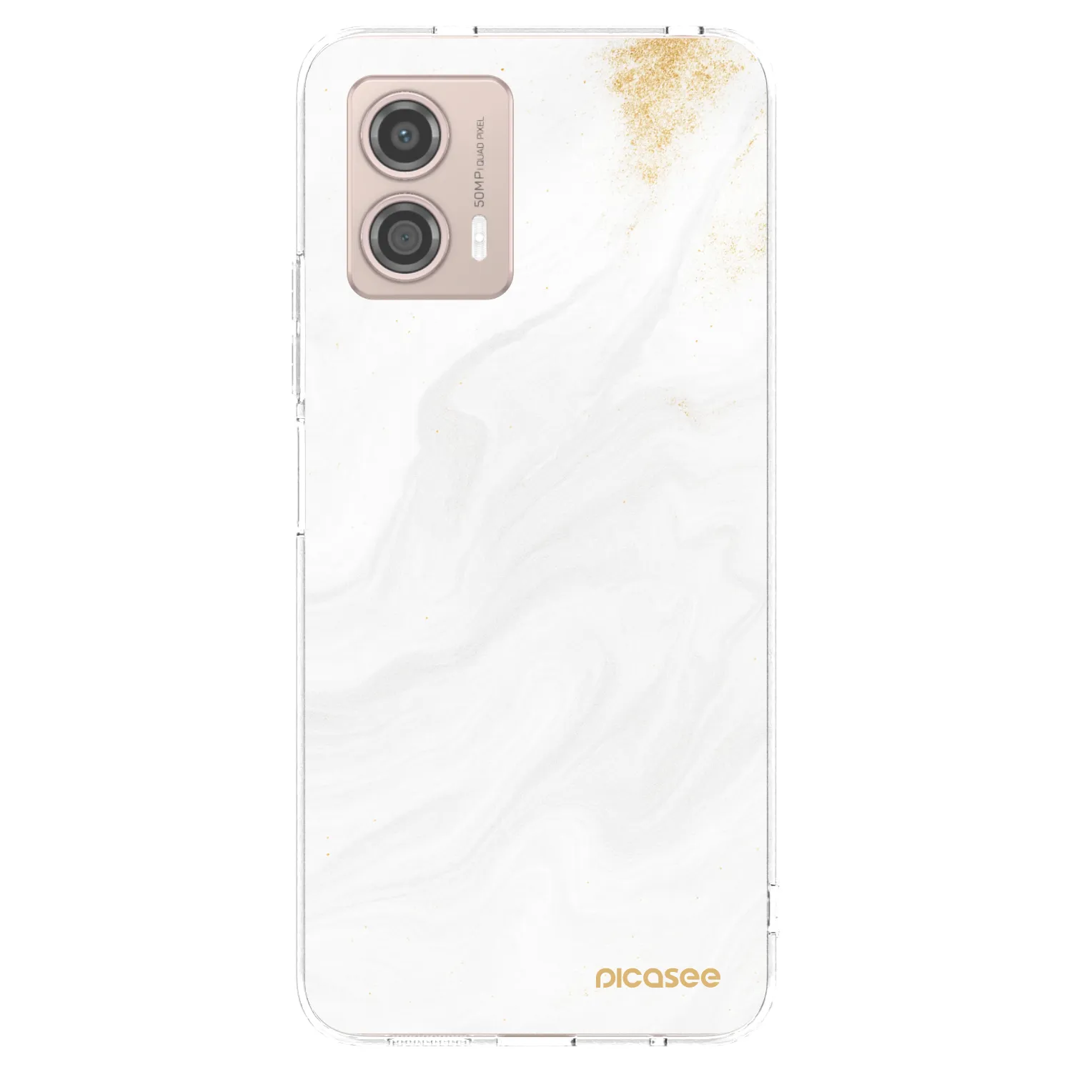 Picasee silikonski prozorni ovitek za Motorola Moto G53 5G - White