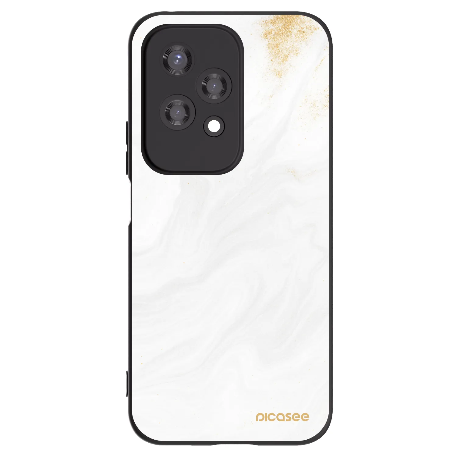 Picasee silikonski črni ovitek za Honor 200 Lite - White