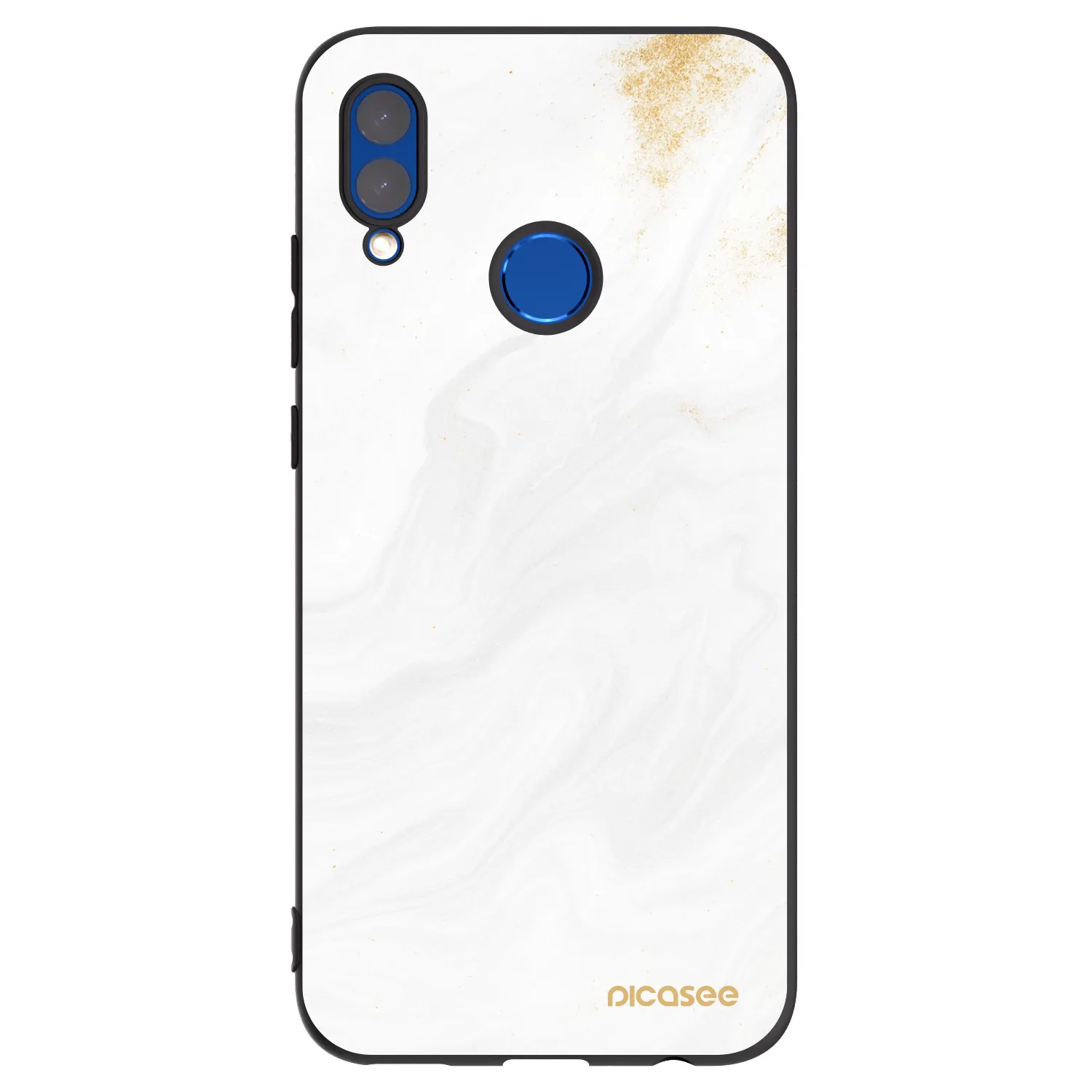 Picasee silikonski črni ovitek za Huawei P Smart 2019 - White