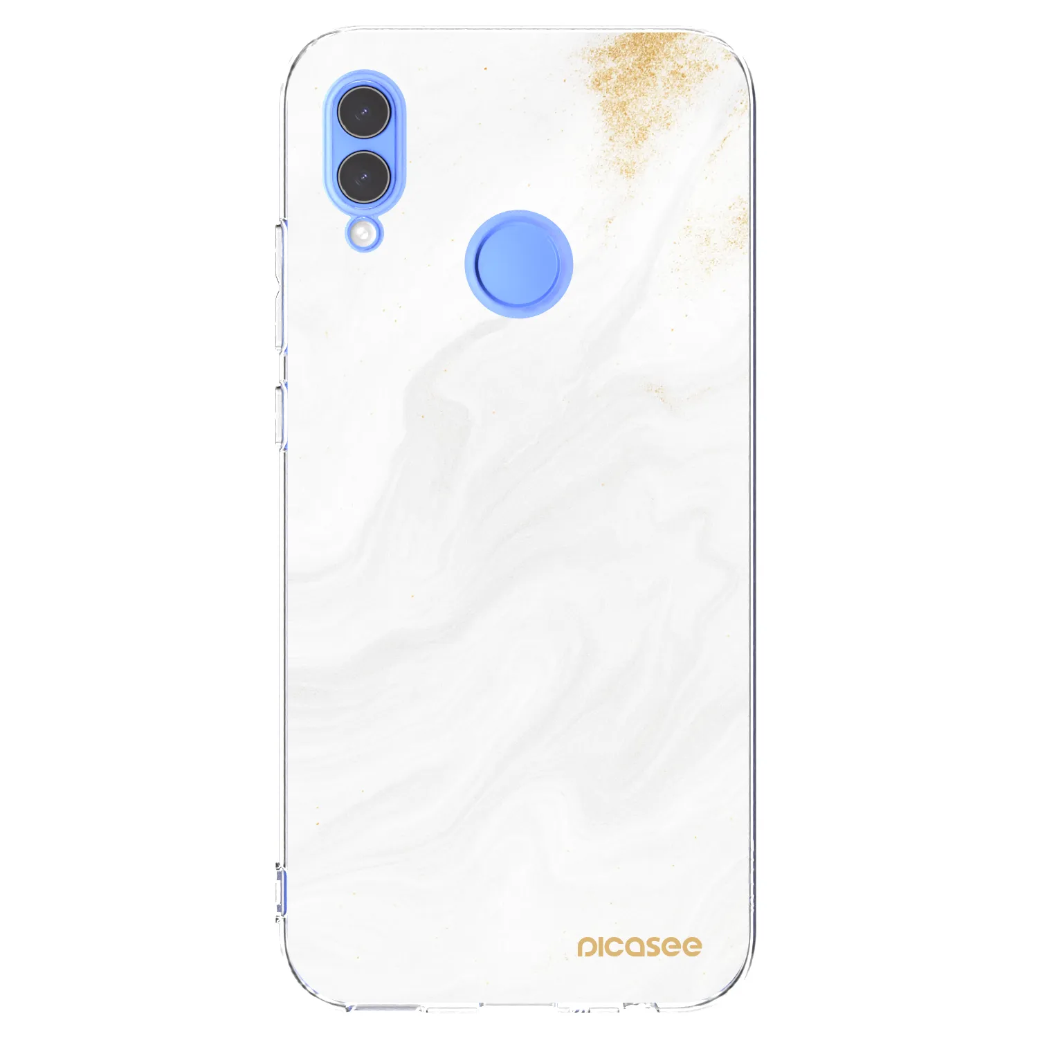 Picasee silikonski prozorni ovitek za Huawei P Smart 2019 - White