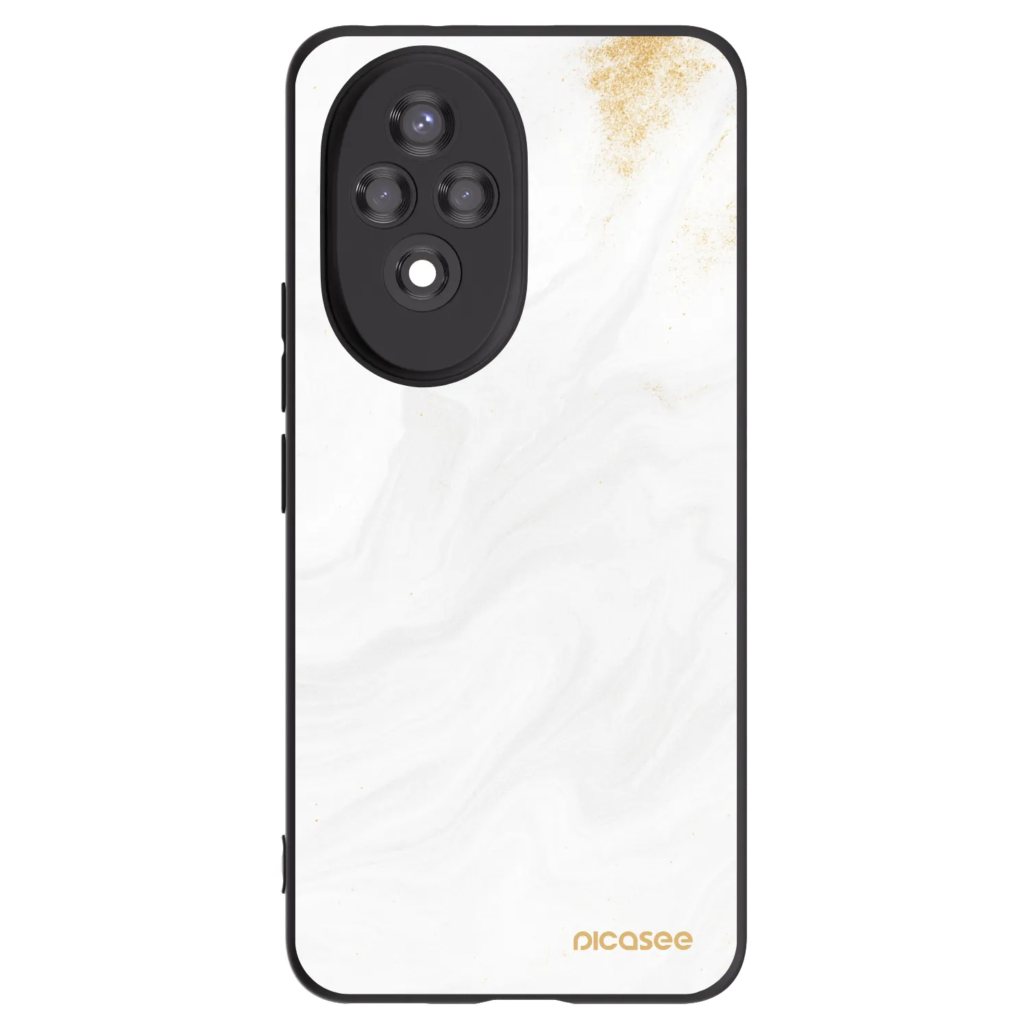 Picasee silikonski črni ovitek za Honor 200 5G - White
