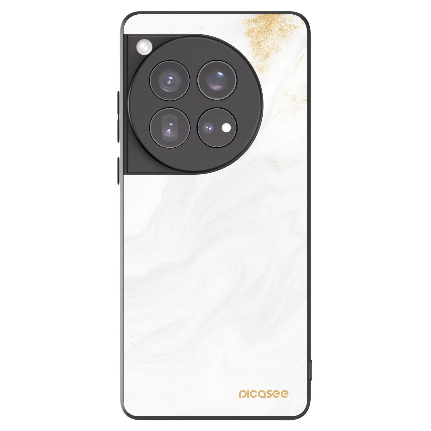 Picasee silikonski črni ovitek za OnePlus 12 5G - White