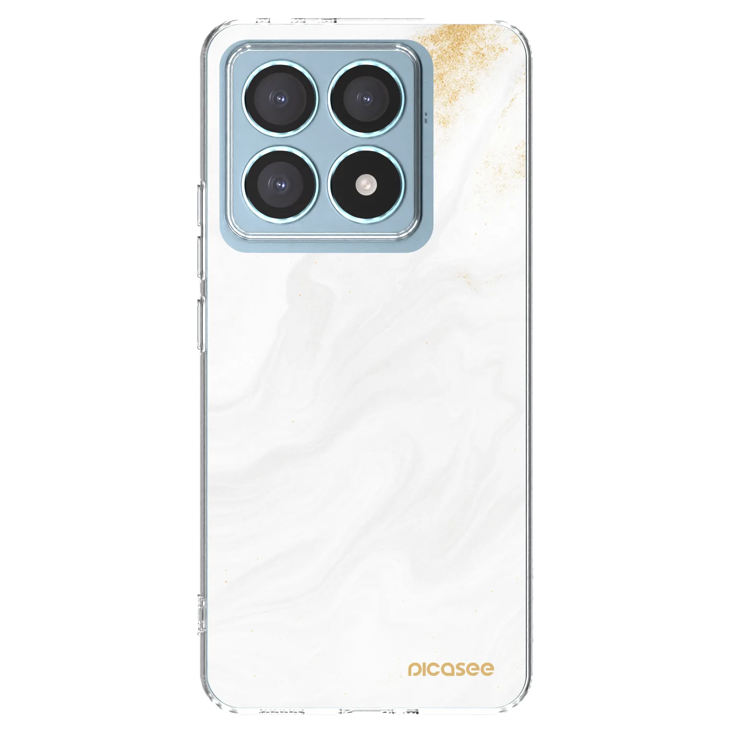 Picasee silikonski prozorni ovitek za Xiaomi 14T Pro - White