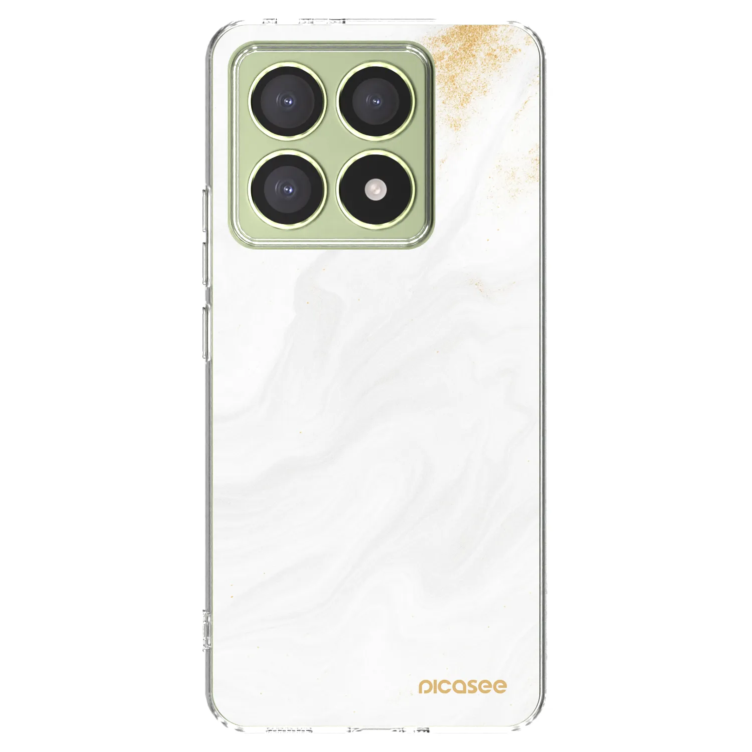 Picasee silikonski prozorni ovitek za Xiaomi 14T - White