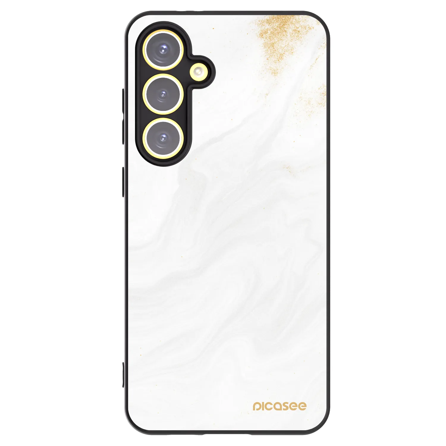 Picasee silikonski črni ovitek za Samsung Galaxy S24 FE S721B - White