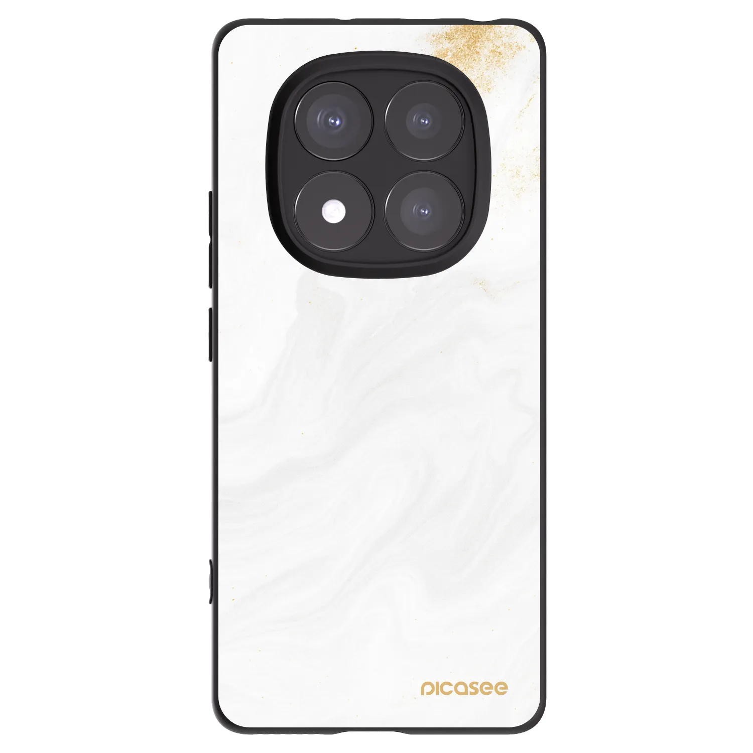 Picasee silikonski črni ovitek za Xiaomi Redmi Note 14 Pro+ 5G - White