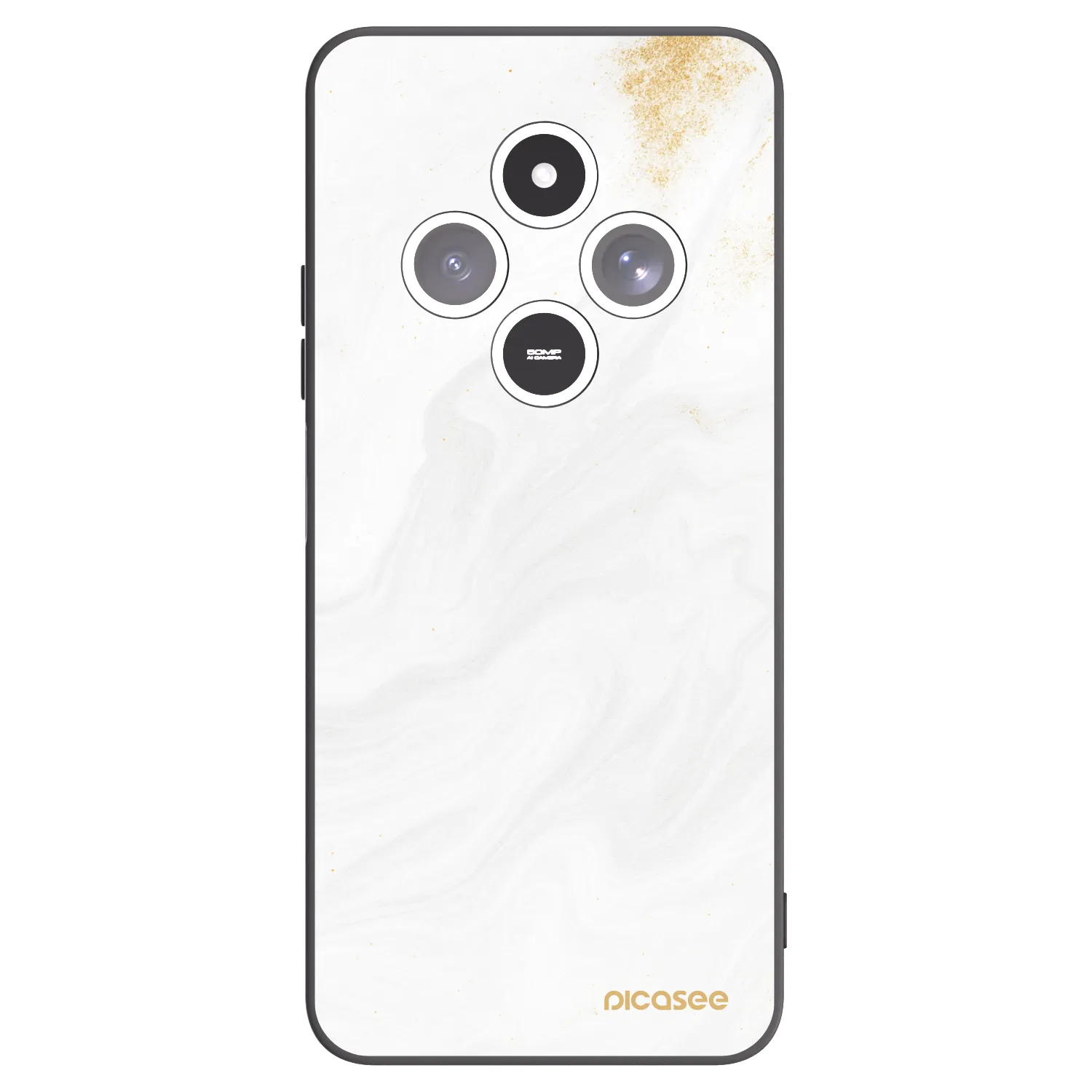 Picasee silikonski črni ovitek za Xiaomi Redmi 14C - White