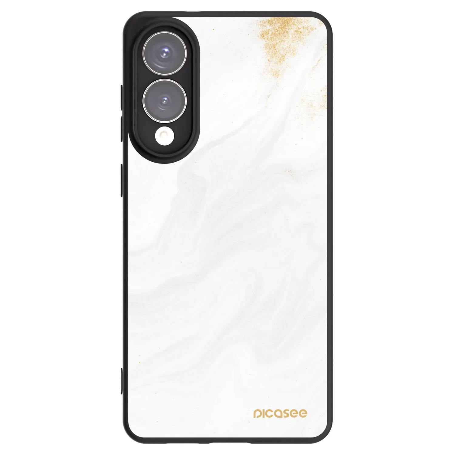 Picasee silikonski črni ovitek za Samsung Galaxy S25 Edge 5G - White