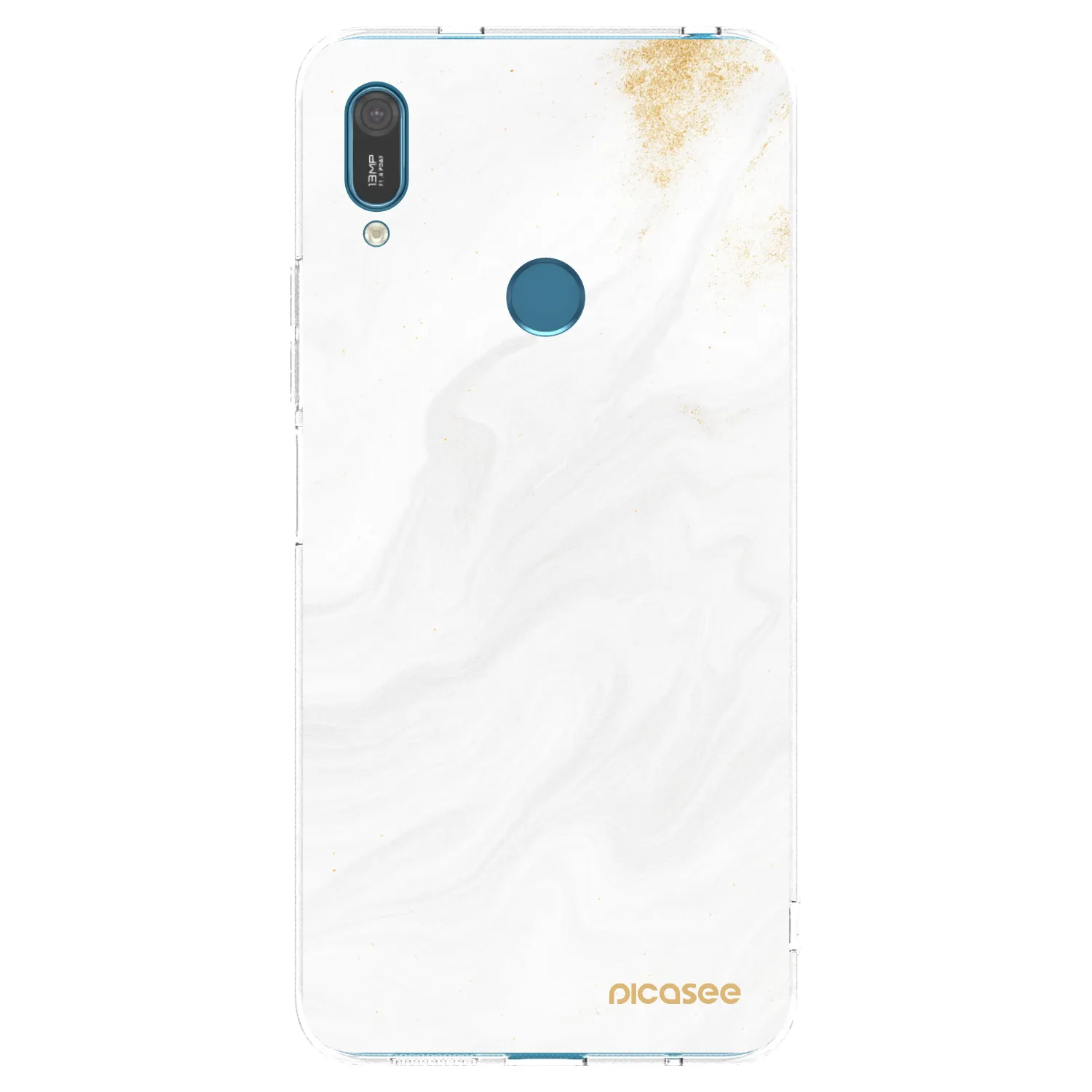 Picasee silikonski prozorni ovitek za Huawei Y7 2019 - White