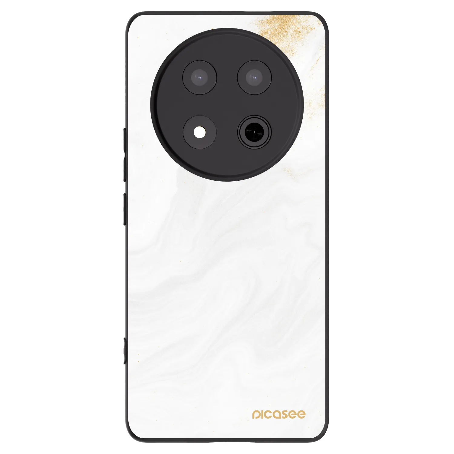 Picasee silikonski črni ovitek za Honor Magic7 Lite 5G - White