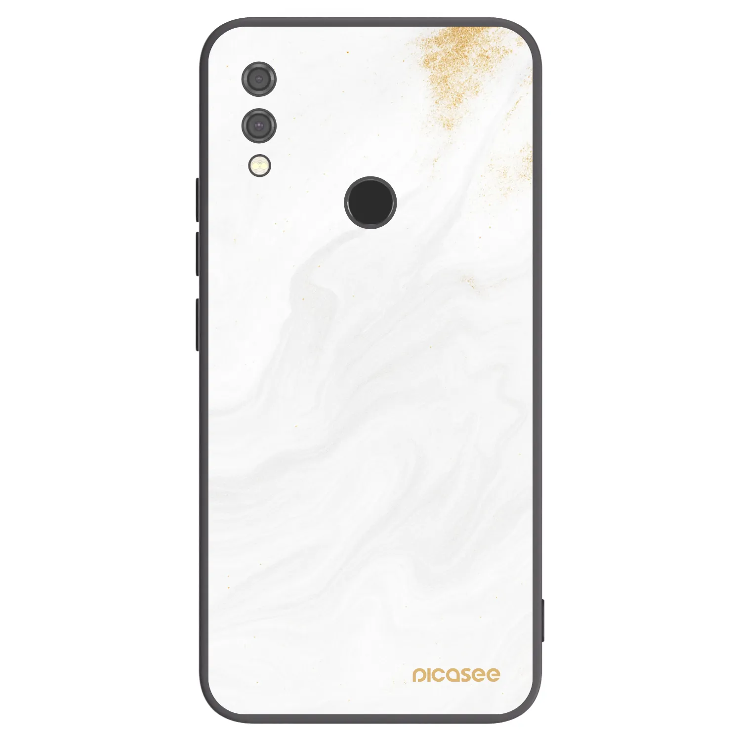 Picasee silikonski črni ovitek za Xiaomi Redmi Note 7 - White