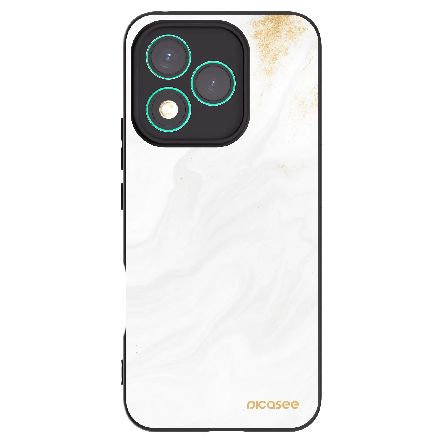 Picasee silikonski črni ovitek za Honor 400 Lite 5G - White