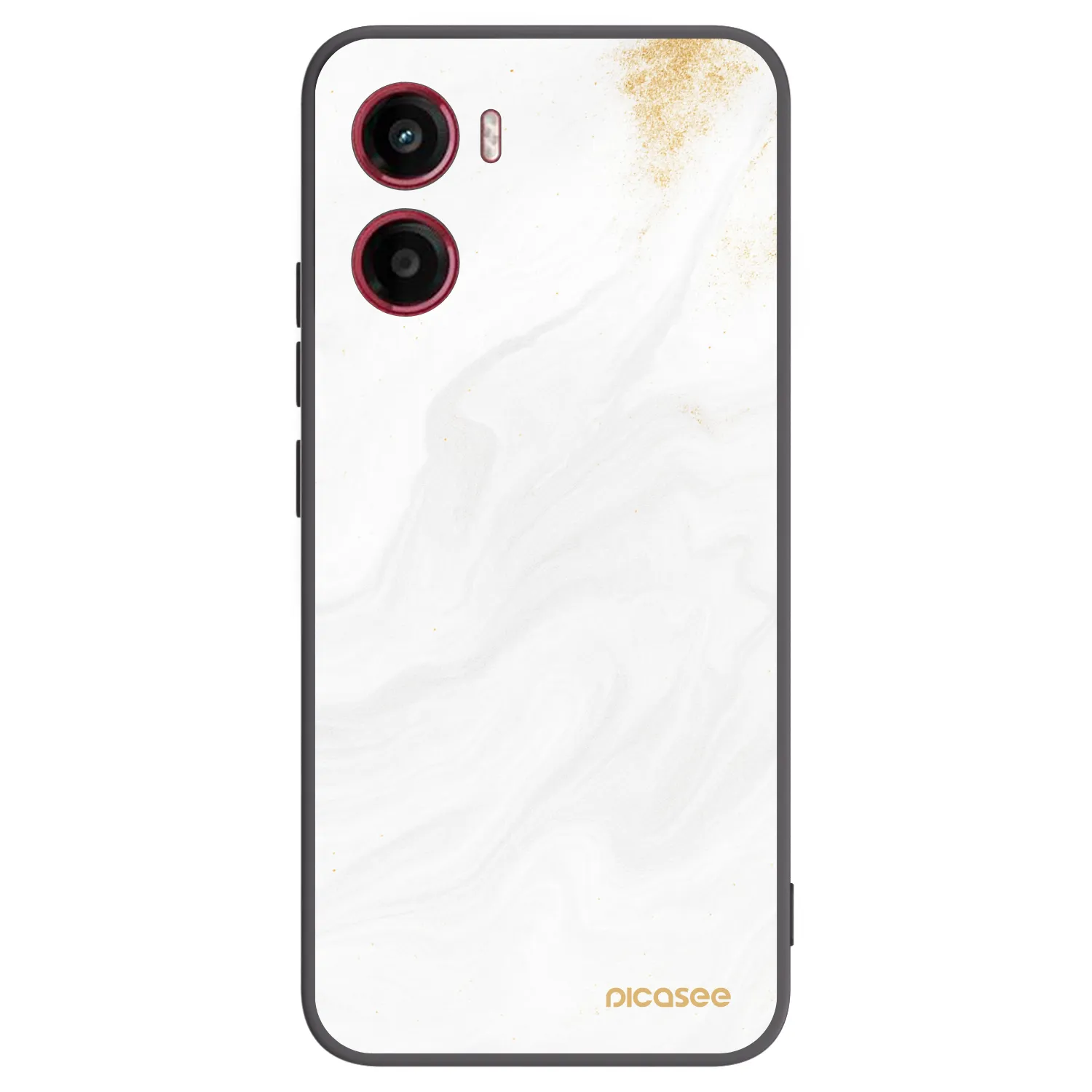 Picasee silikonski črni ovitek za Motorola Moto G05 - White