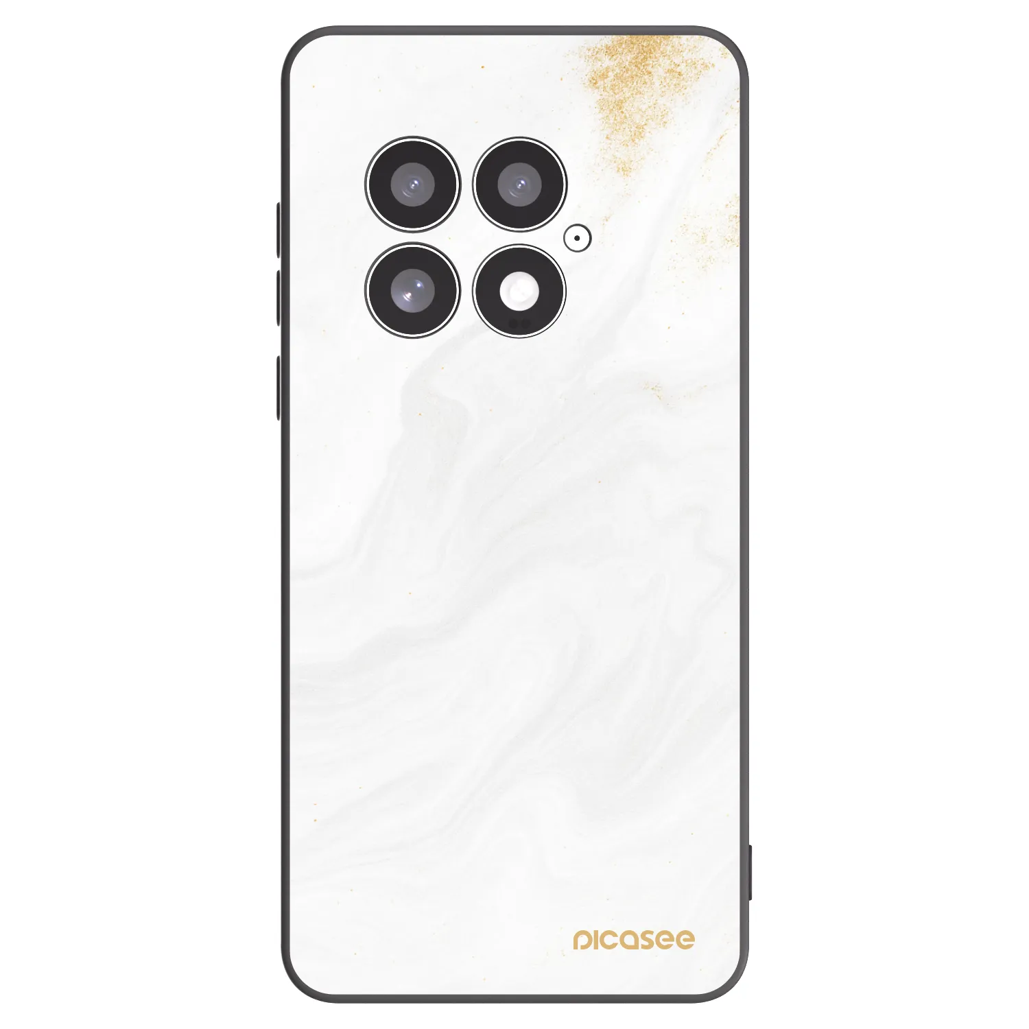 Picasee silikonski črni ovitek za OnePlus 13 5G - White