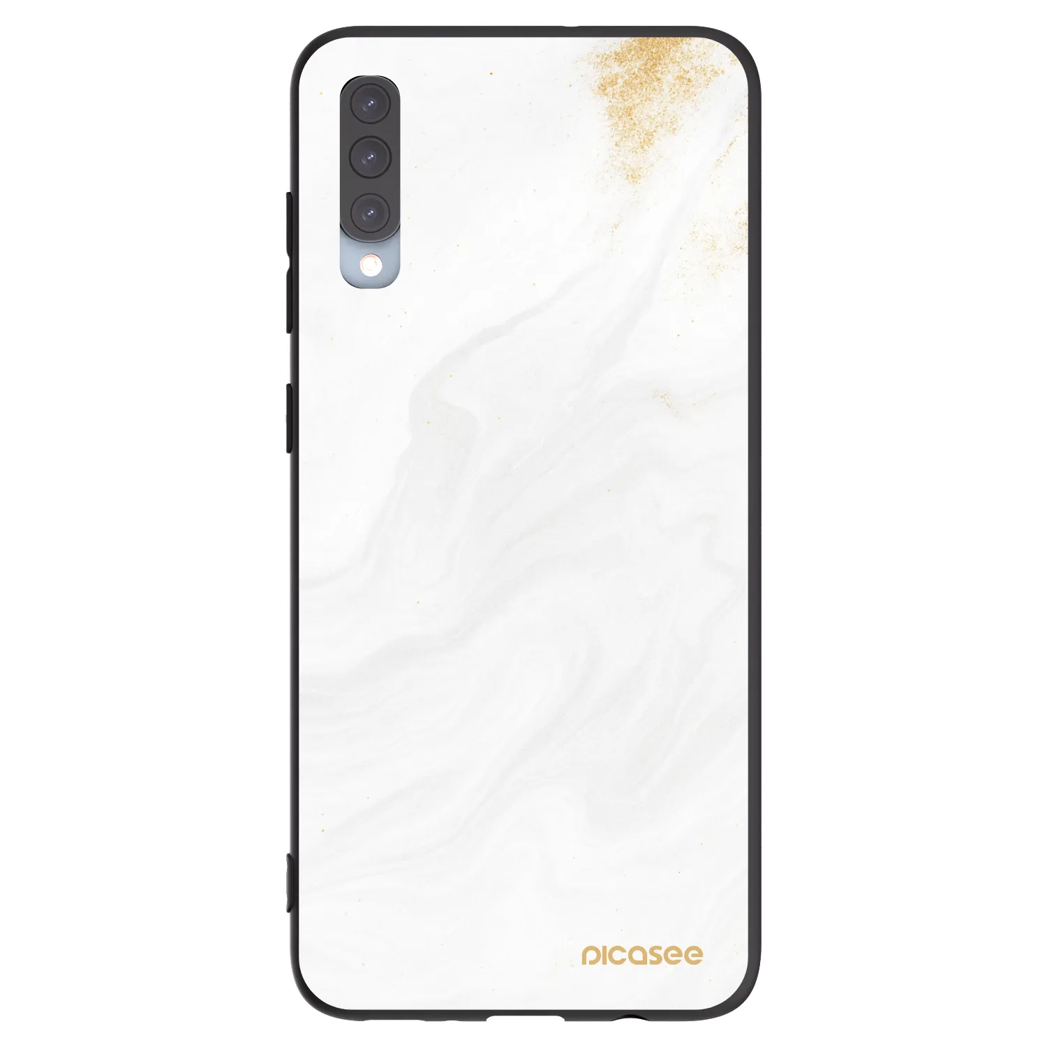 Picasee silikonski črni ovitek za Samsung Galaxy A70 A705F - White