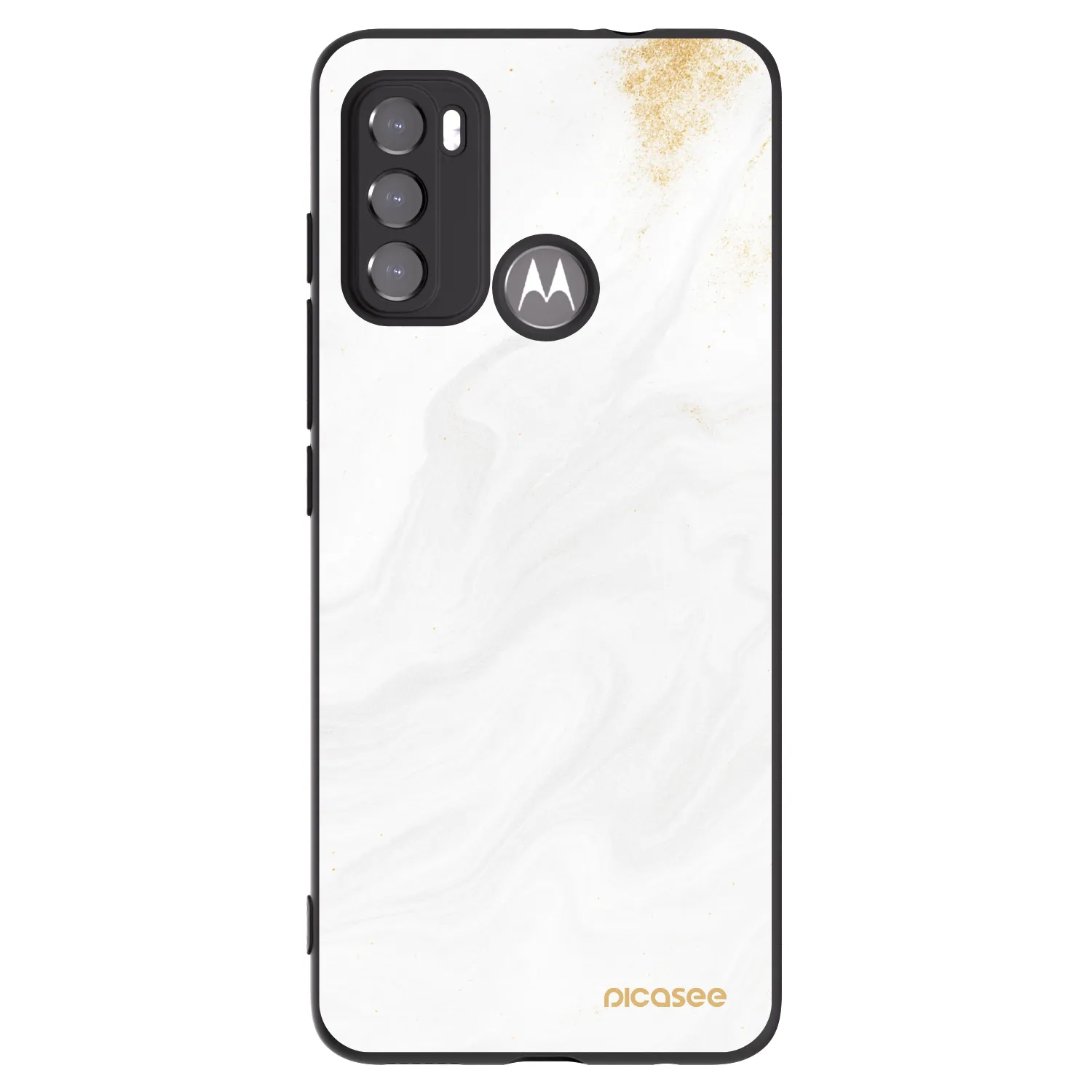 Picasee silikonski črni ovitek za Motorola Edge 60 5G - White