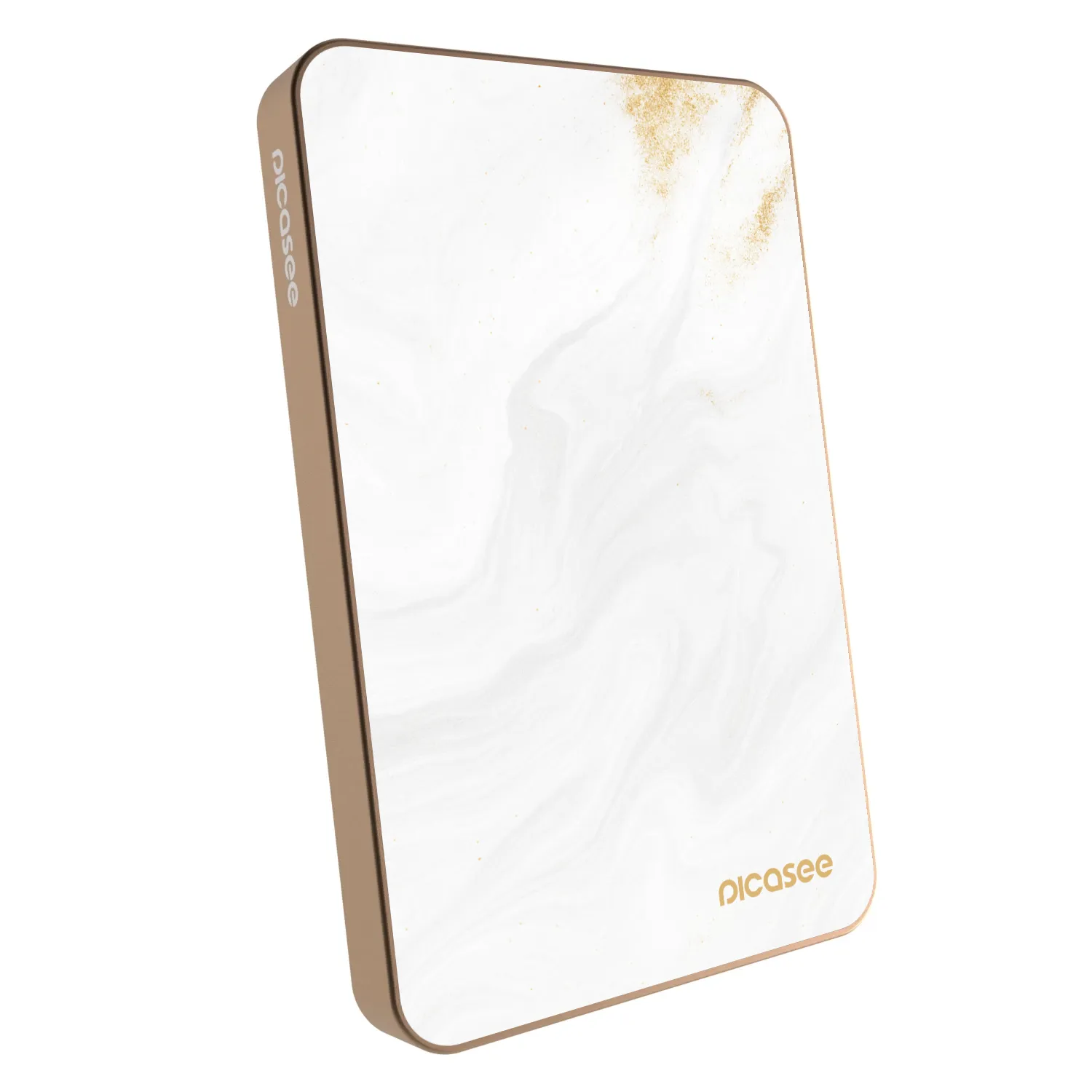 Picasee Prenosna baterija z MagSafe 5 000 mAh Zlati - White