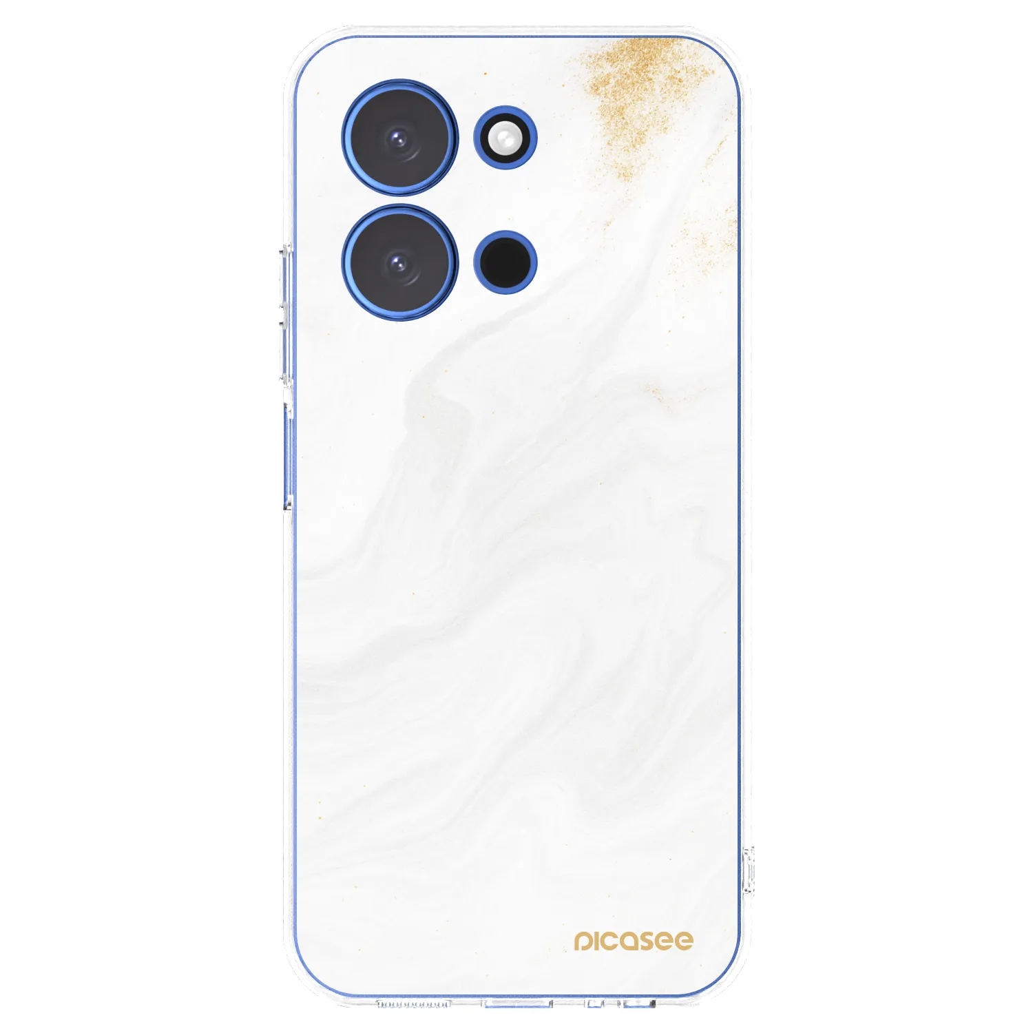 Picasee silikonski prozorni ovitek za Xiaomi Redmi 15C 4G - White