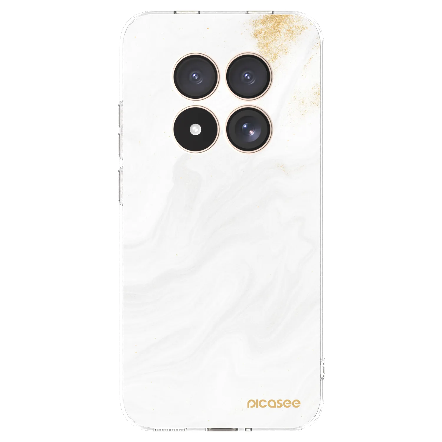 Picasee silikonski prozorni ovitek za Xiaomi Redmi Note 15 Pro 4G - White