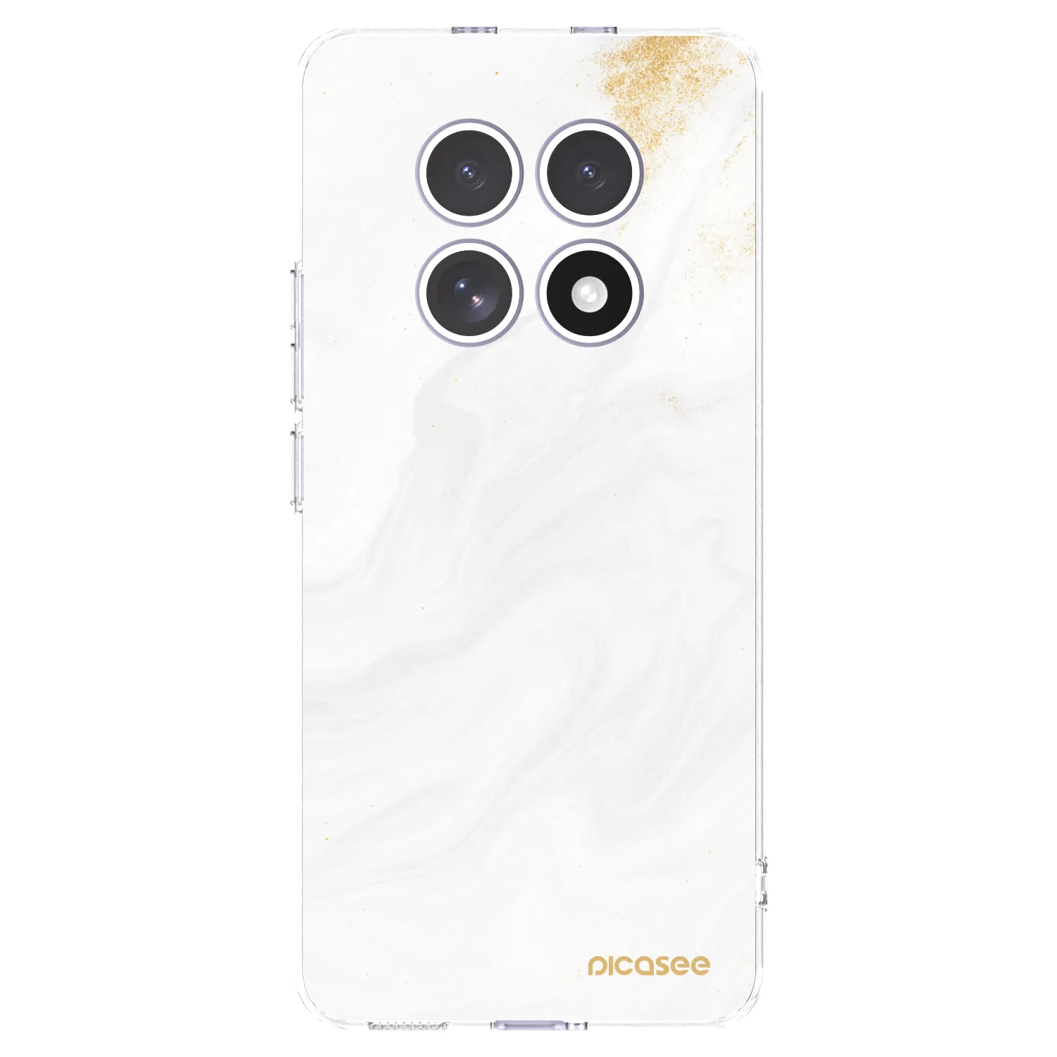 Picasee silikonski prozorni ovitek za Xiaomi Redmi Note 15 - White