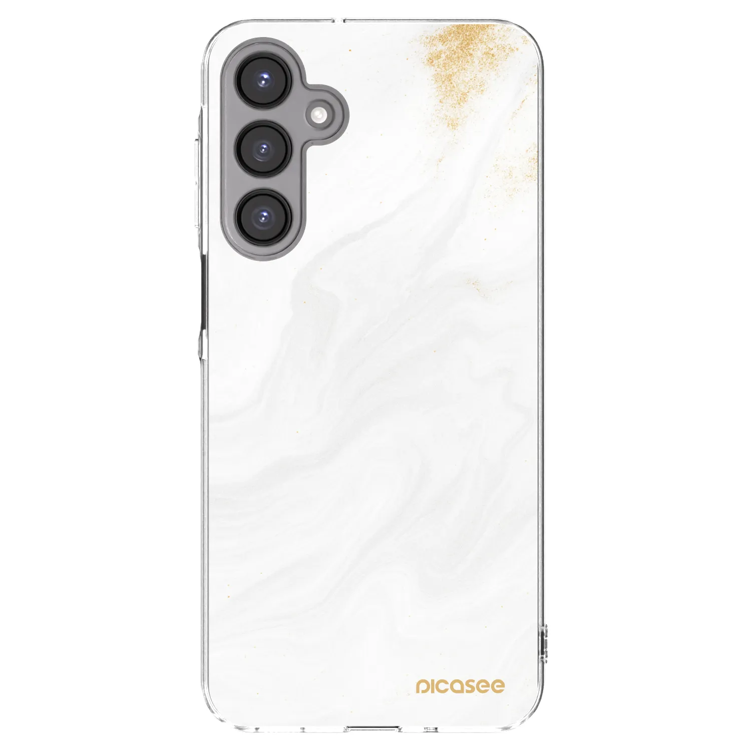 Picasee silikonski prozorni ovitek za Samsung Galaxy A16 4G - White