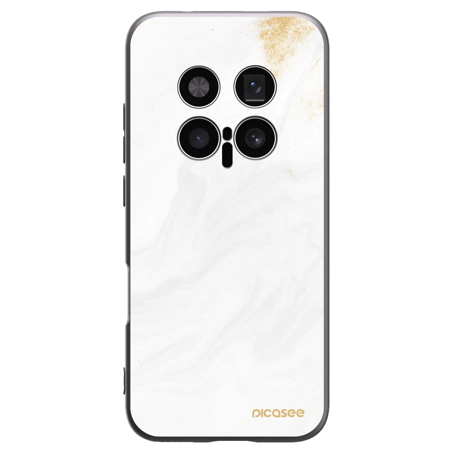 Picasee silikonski črni ovitek za Honor Magic8 Pro 5G - White