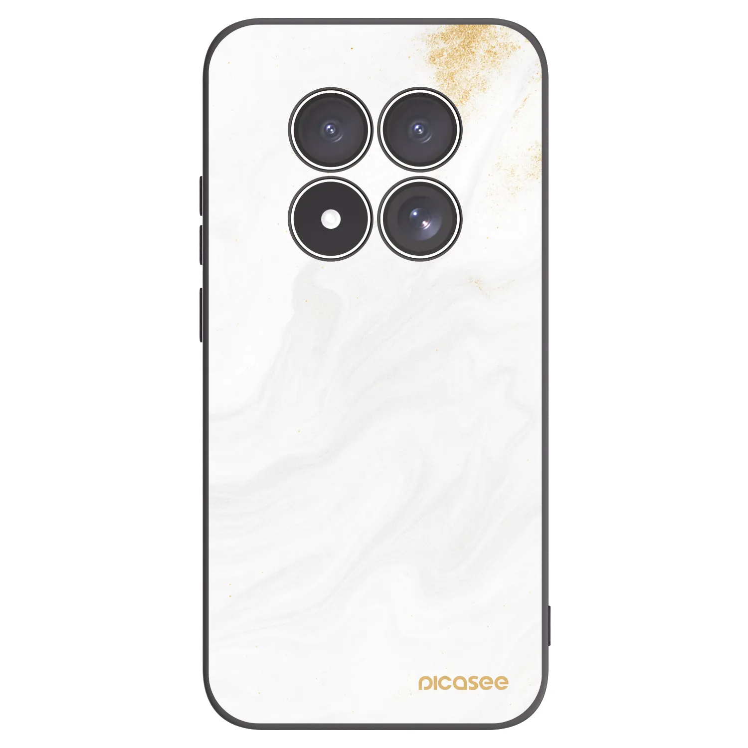 Picasee silikonski črni ovitek za Xiaomi Redmi Note 15 Pro 5G - White