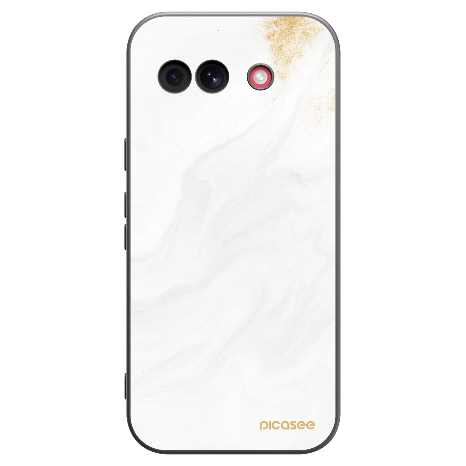 Picasee silikonski črni ovitek za Google Pixel 10a - White
